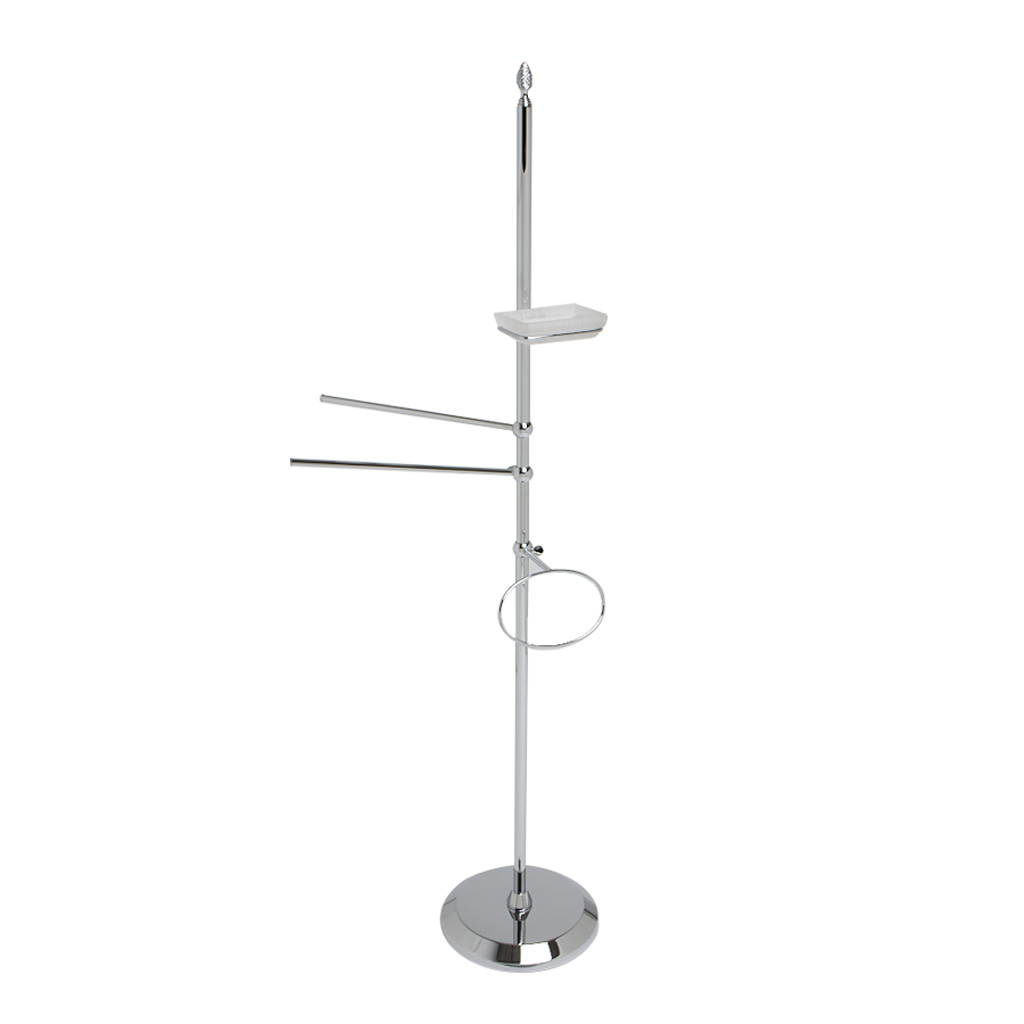 FS01-6115 Plain towel stand with accessories