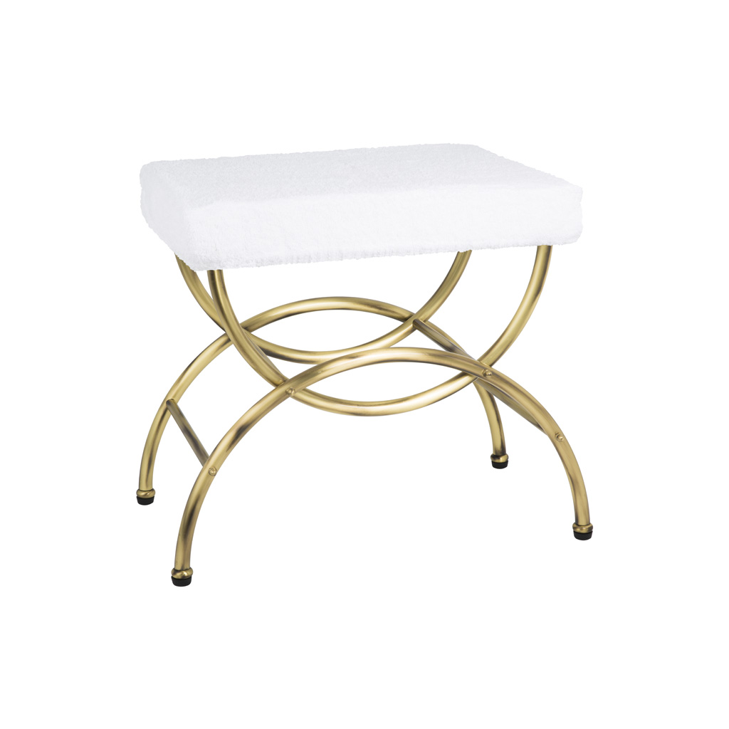 FS01-6135 Tabouret rectang. X lisse