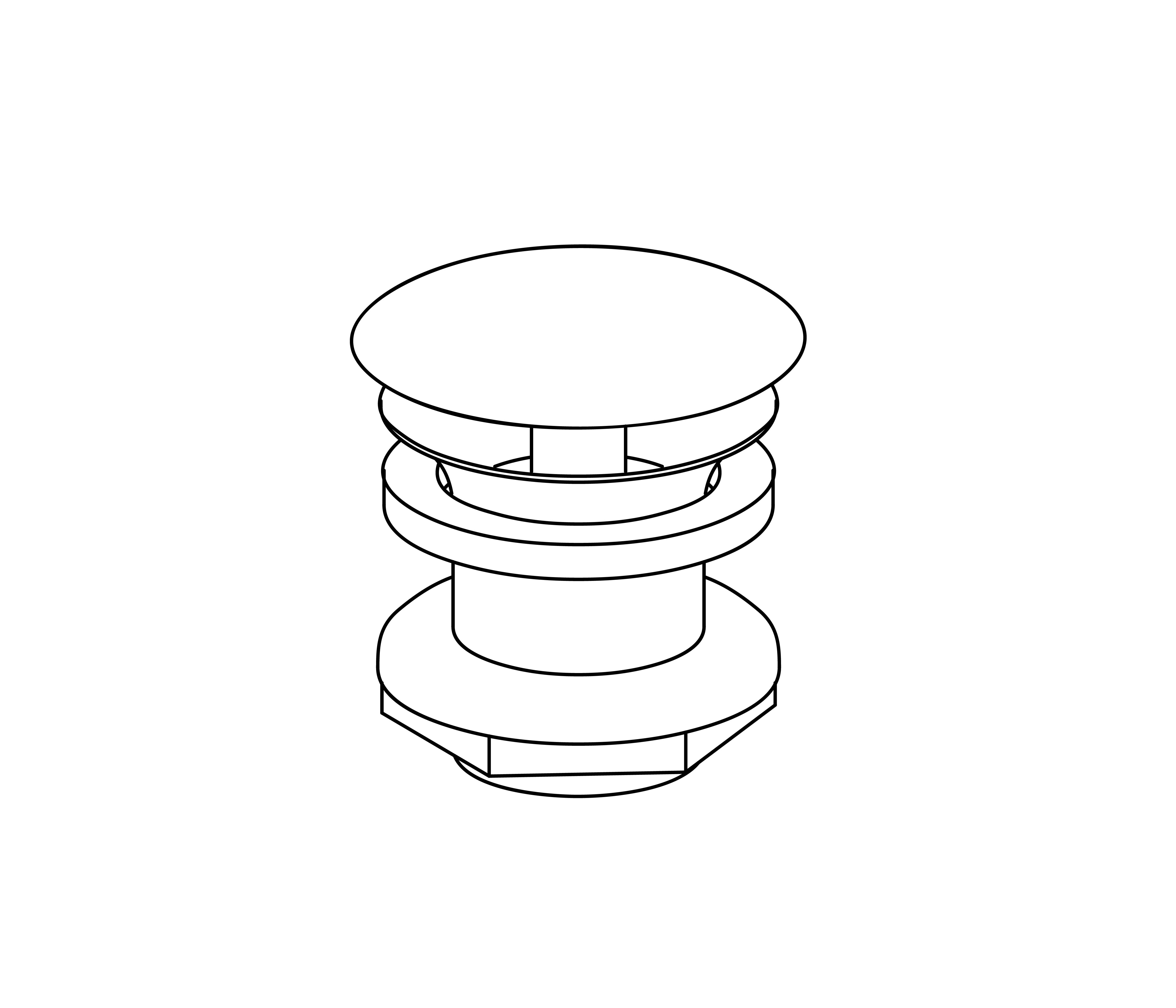 C00-103 “Clic-clac” basin waste