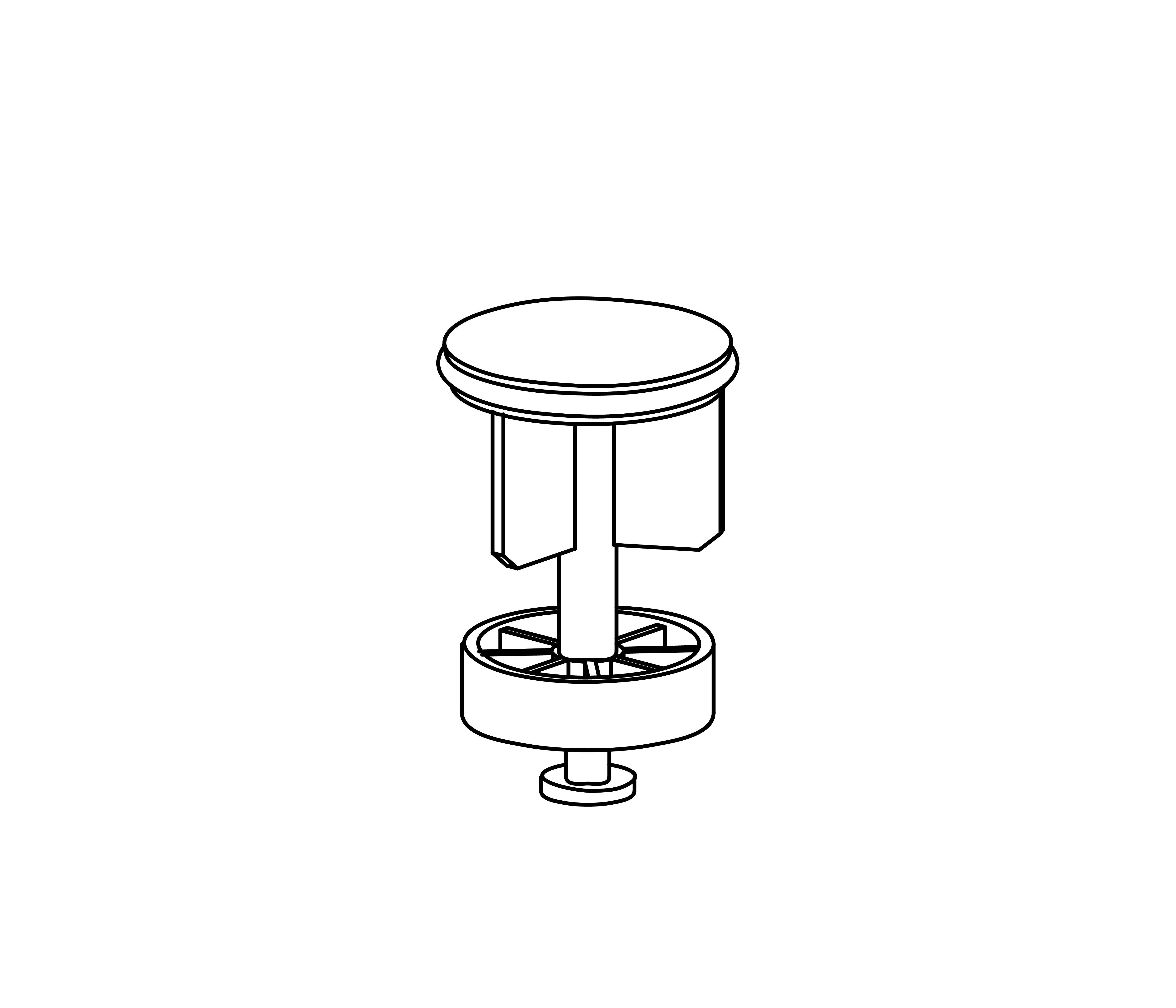 C00-108 Plug for basin wast