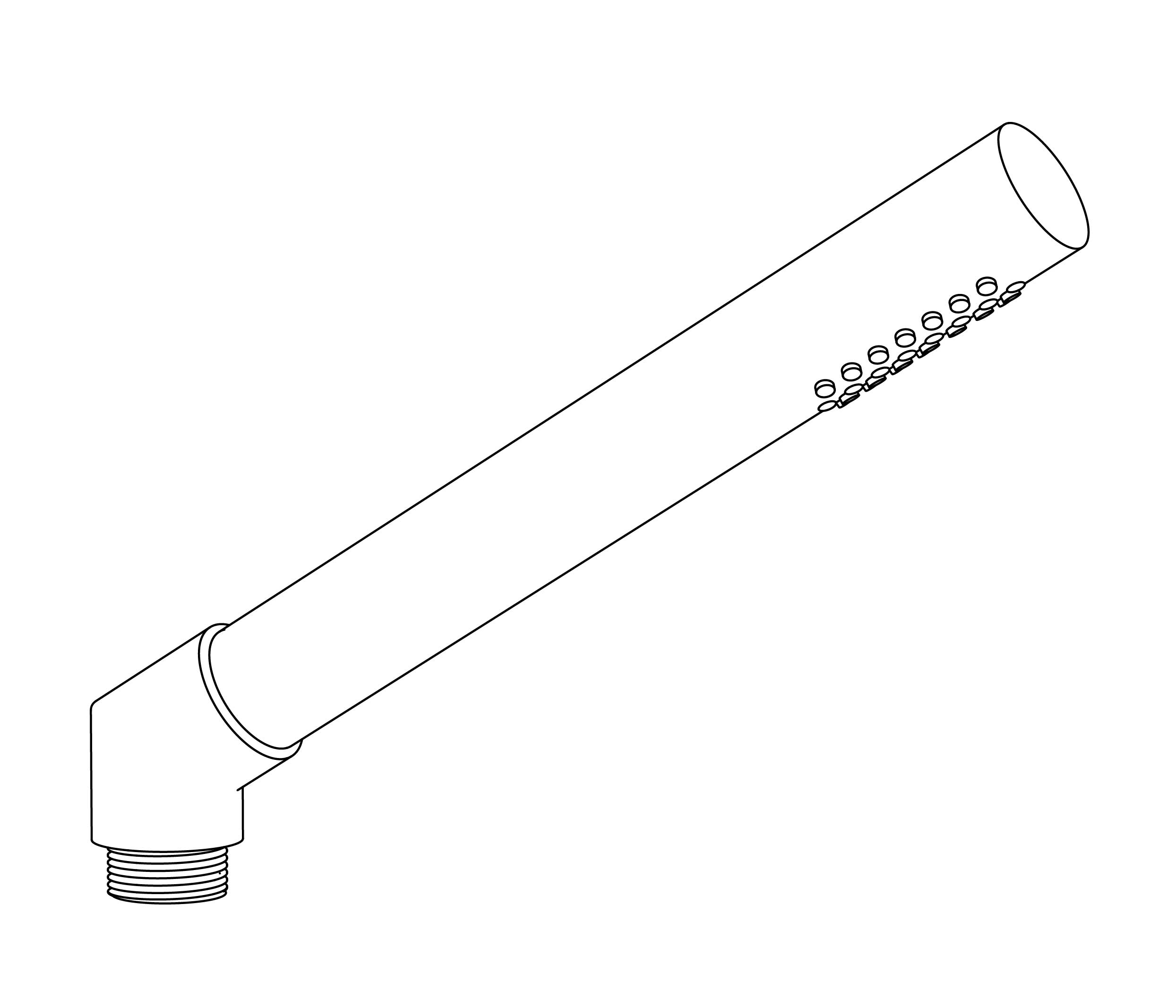 C00-2272 Douchette « Stick », anti-calcaire