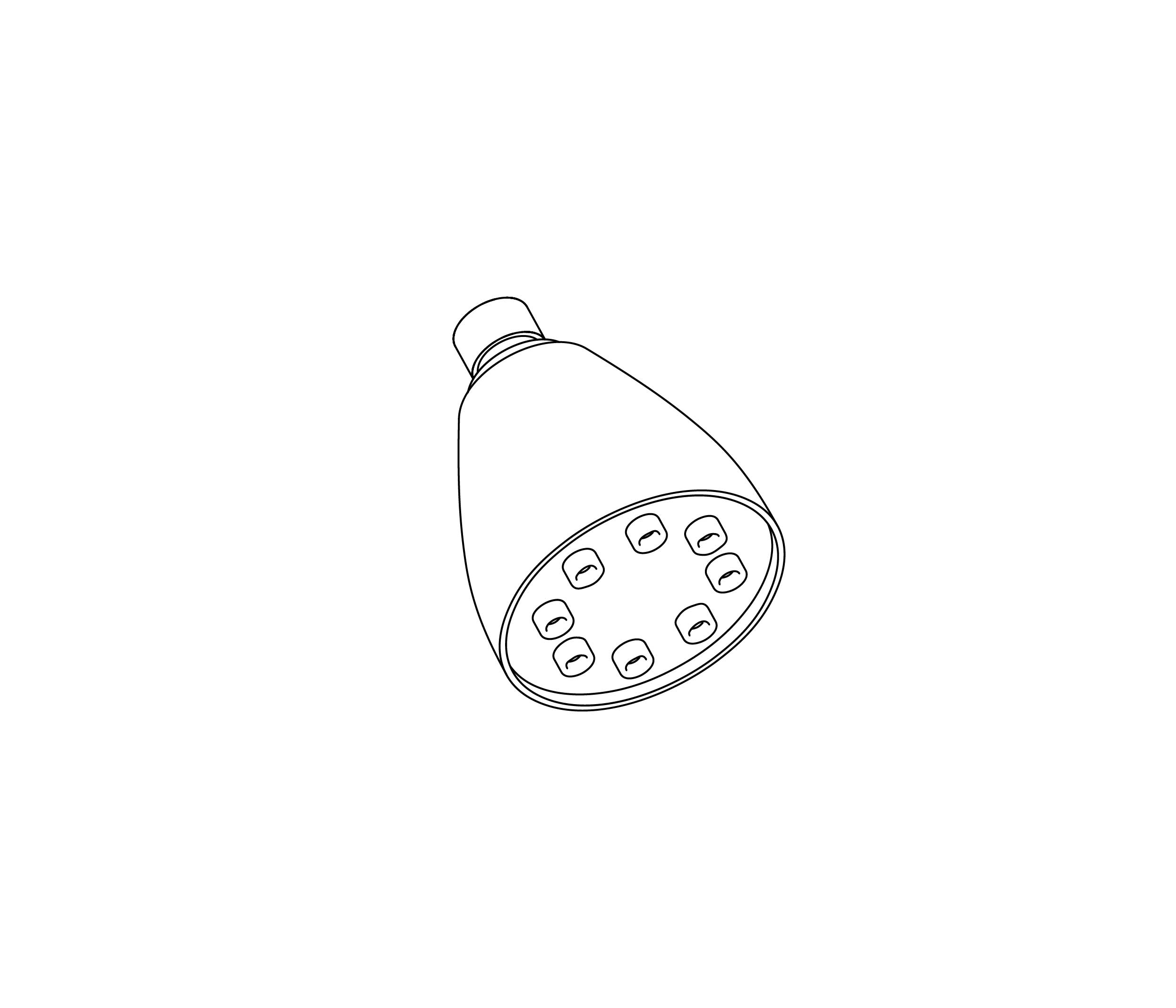 C00-2417 Pomme de douche Speakman Ø 92 mm