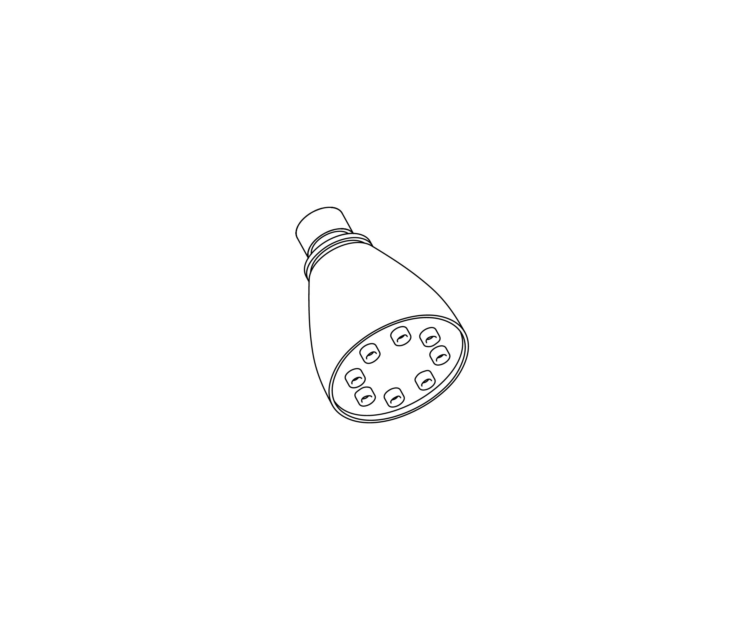 C00-2418 Pomme de douche Speakman Ø 72 mm