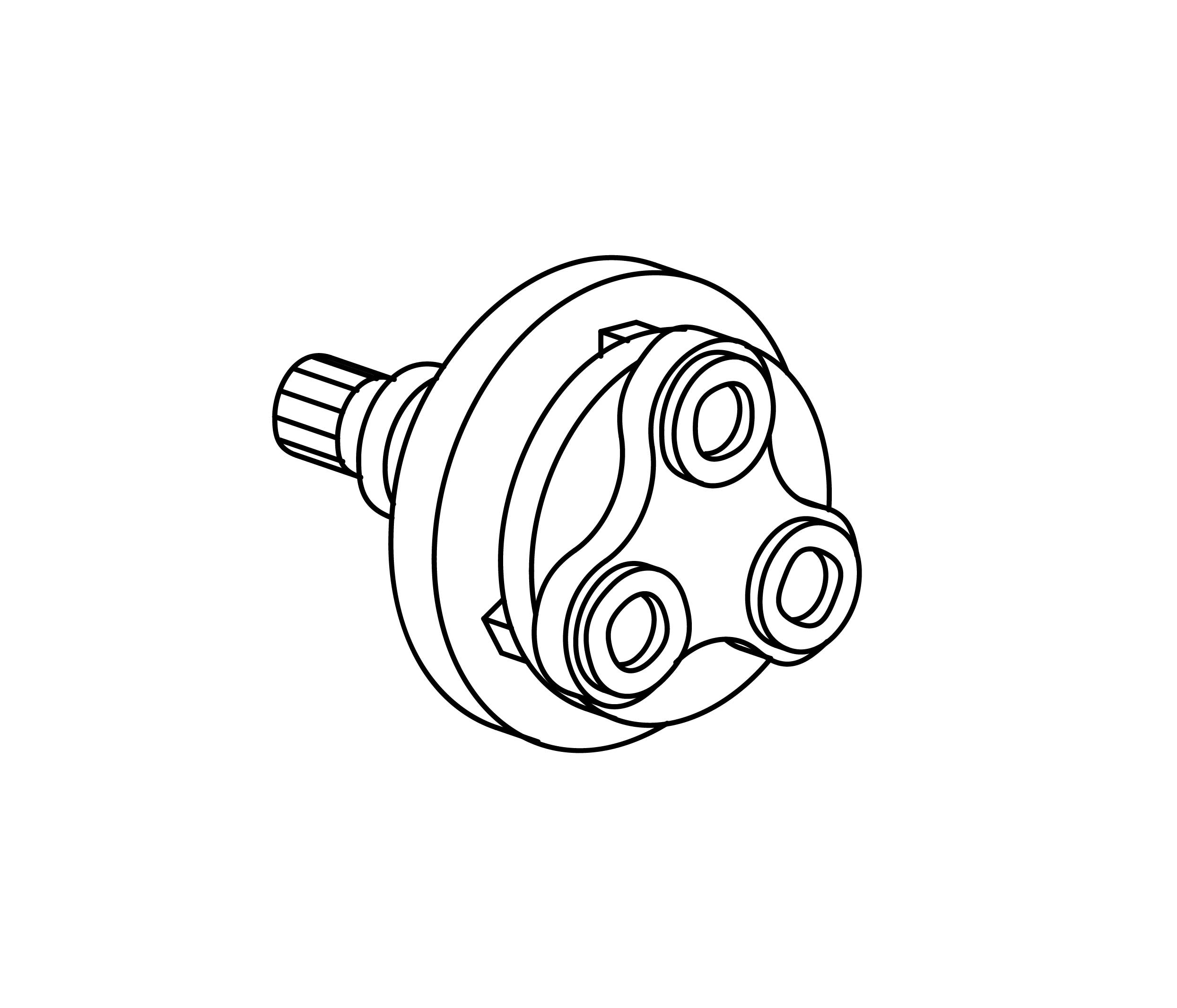 C00-2CD45 Cartouche pour inverseurs 5 voies