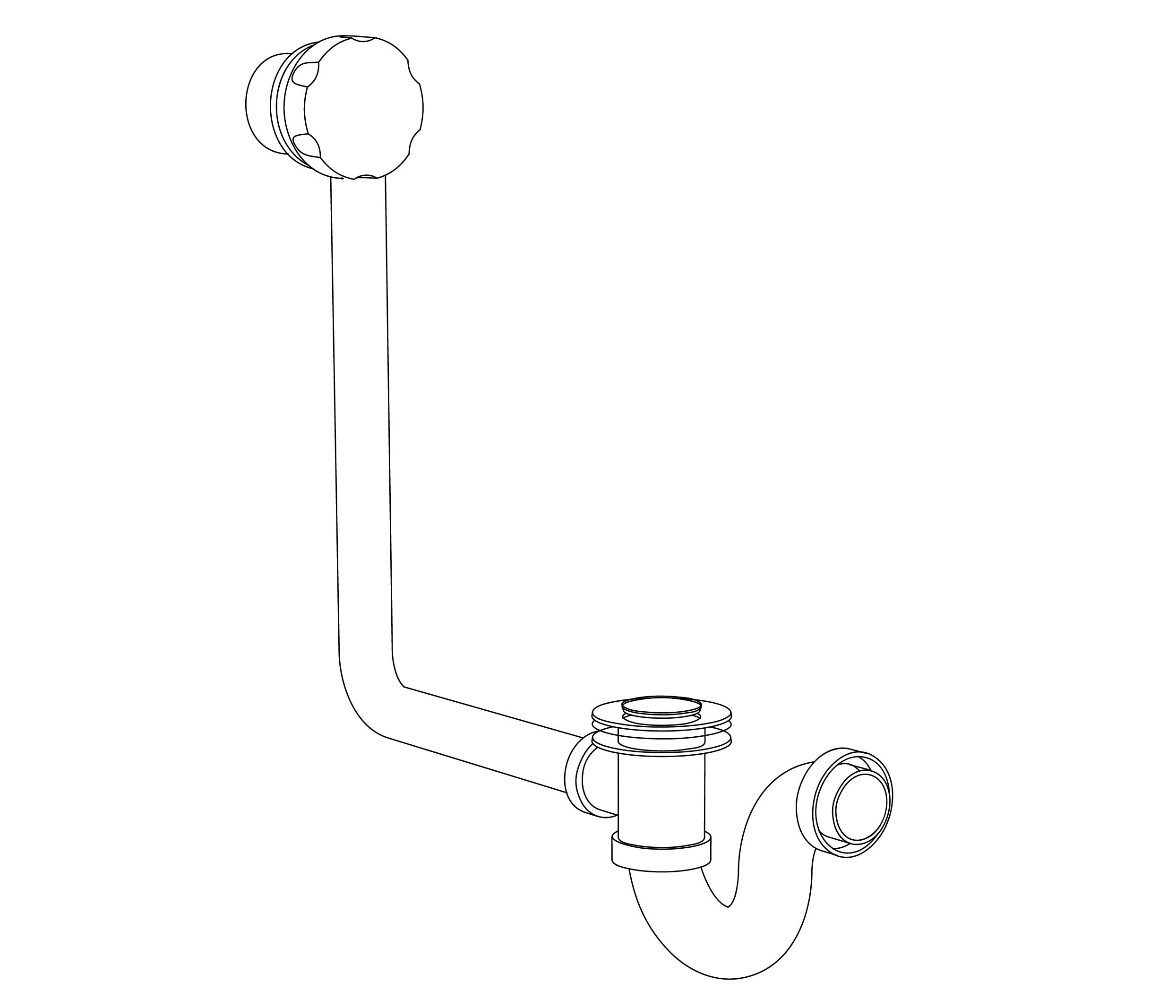 C00-305 Complete bathtub drain