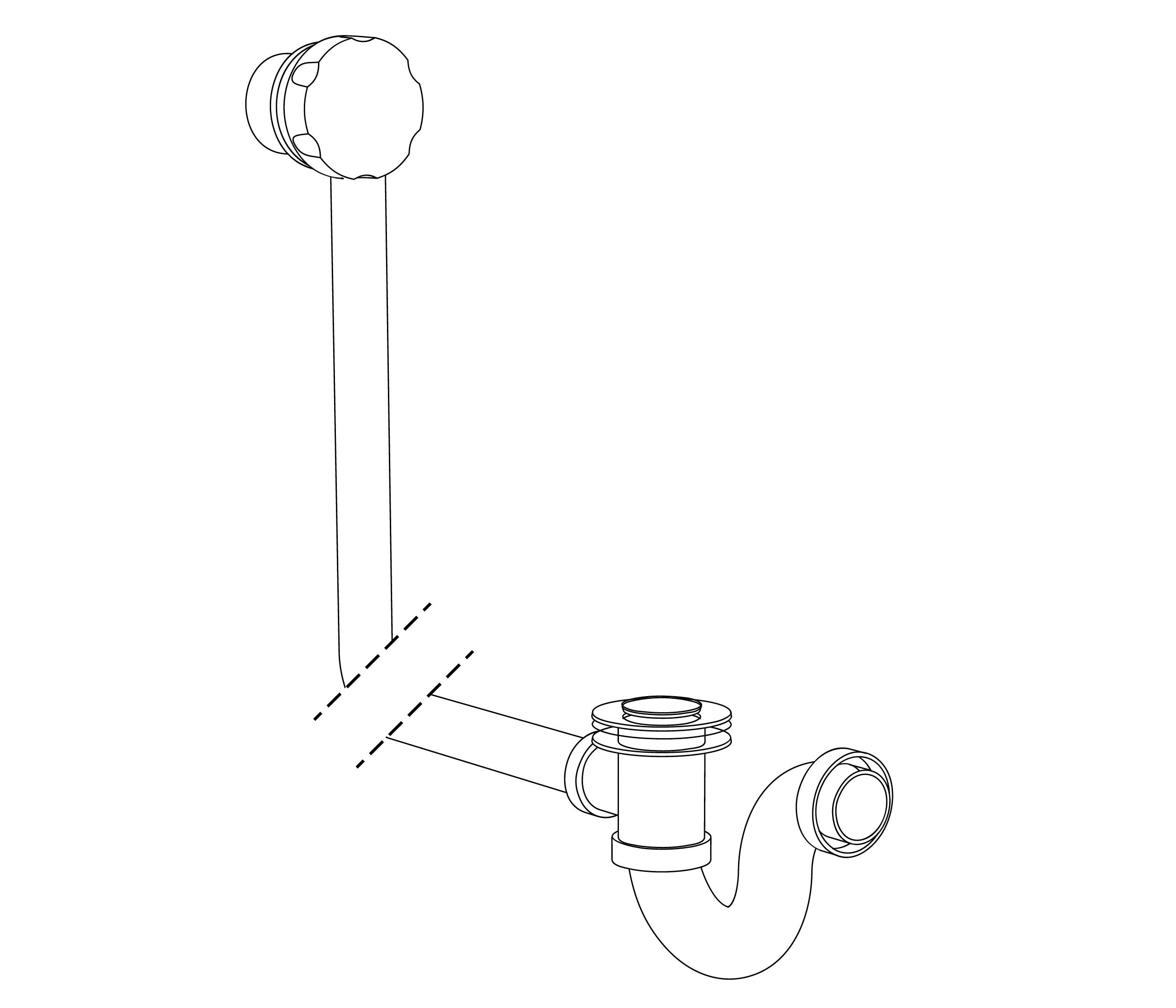 C00-306 Complete bathtub drain