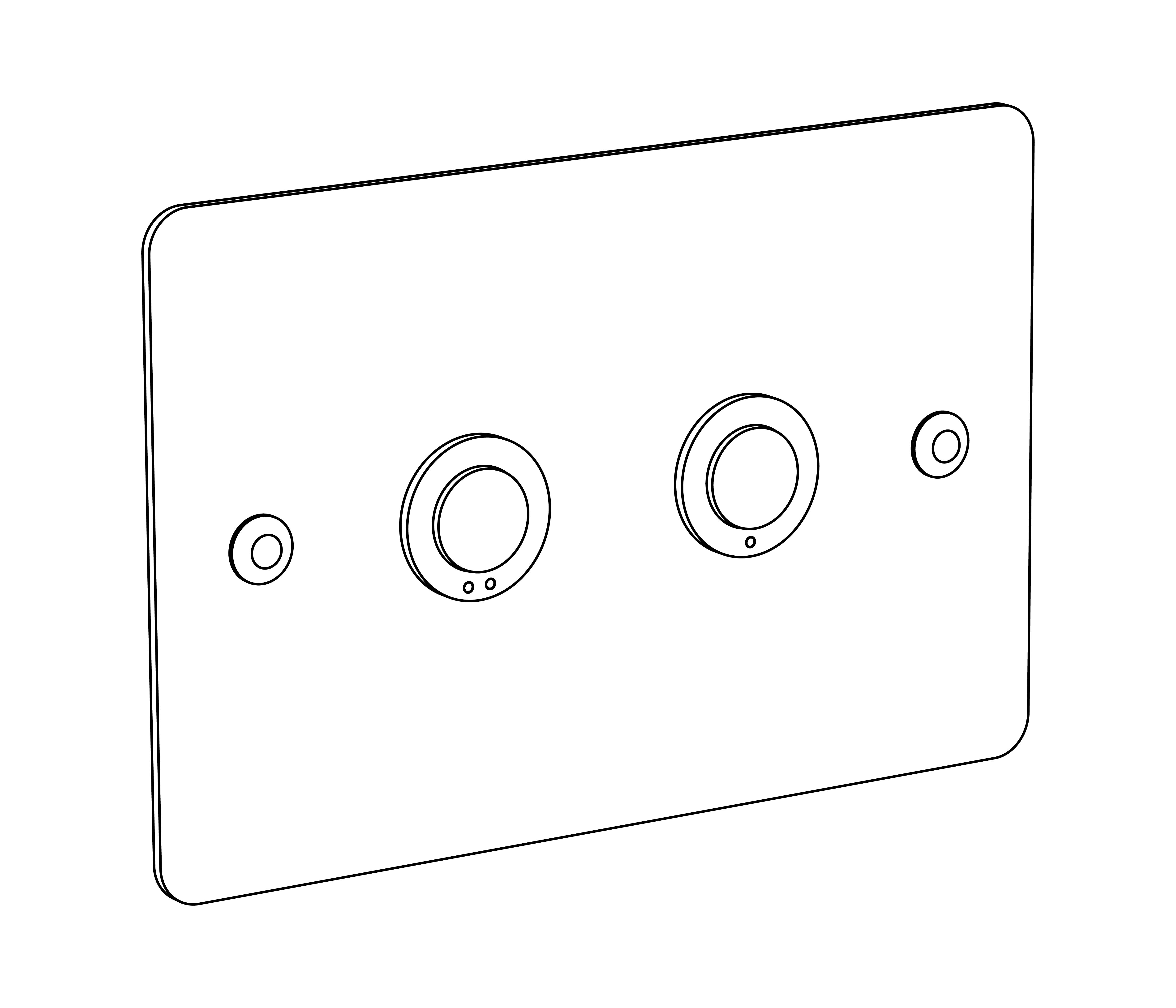 C00-481 Flush plate