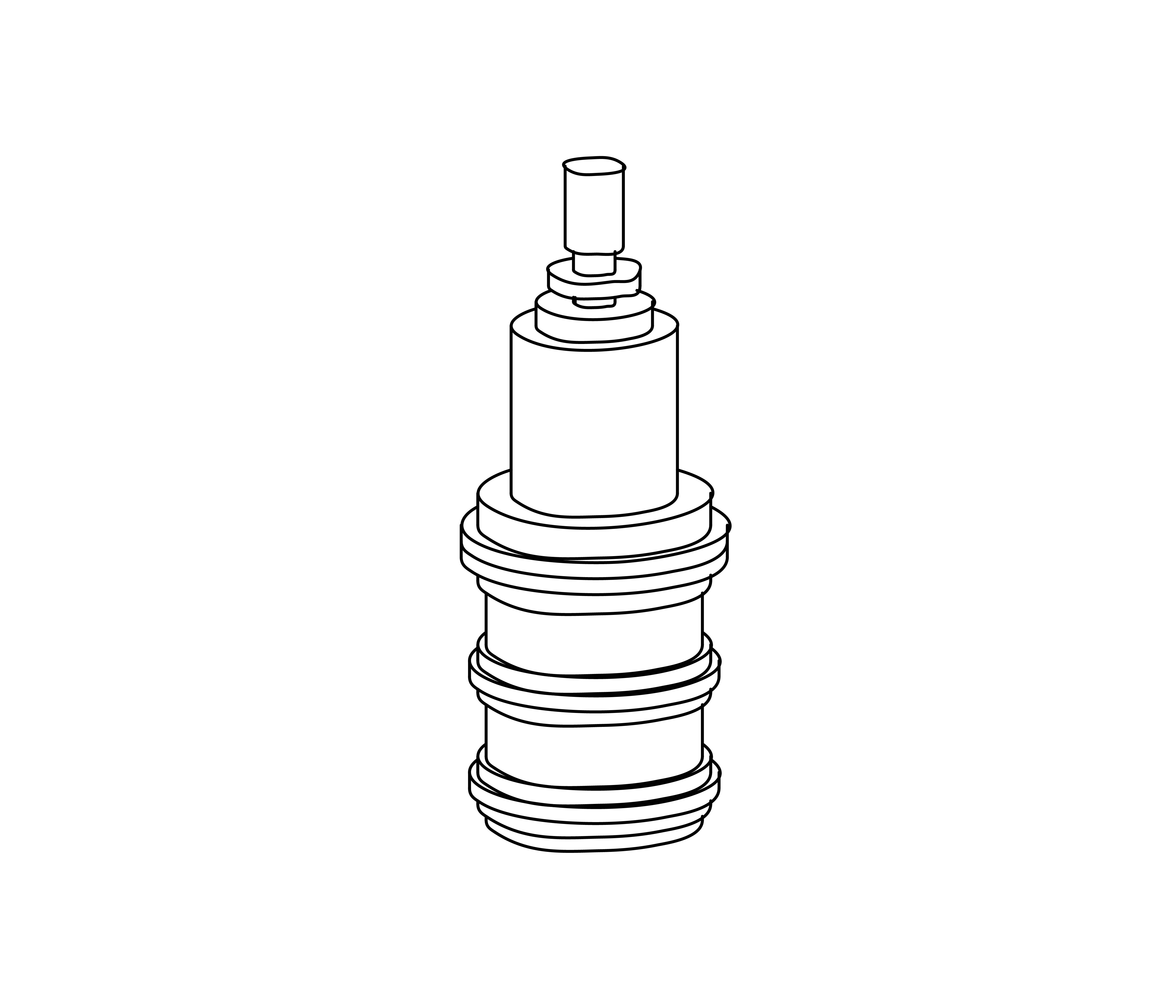 C00-4TC0 Cartridge 1/2” for MCP2 mixer