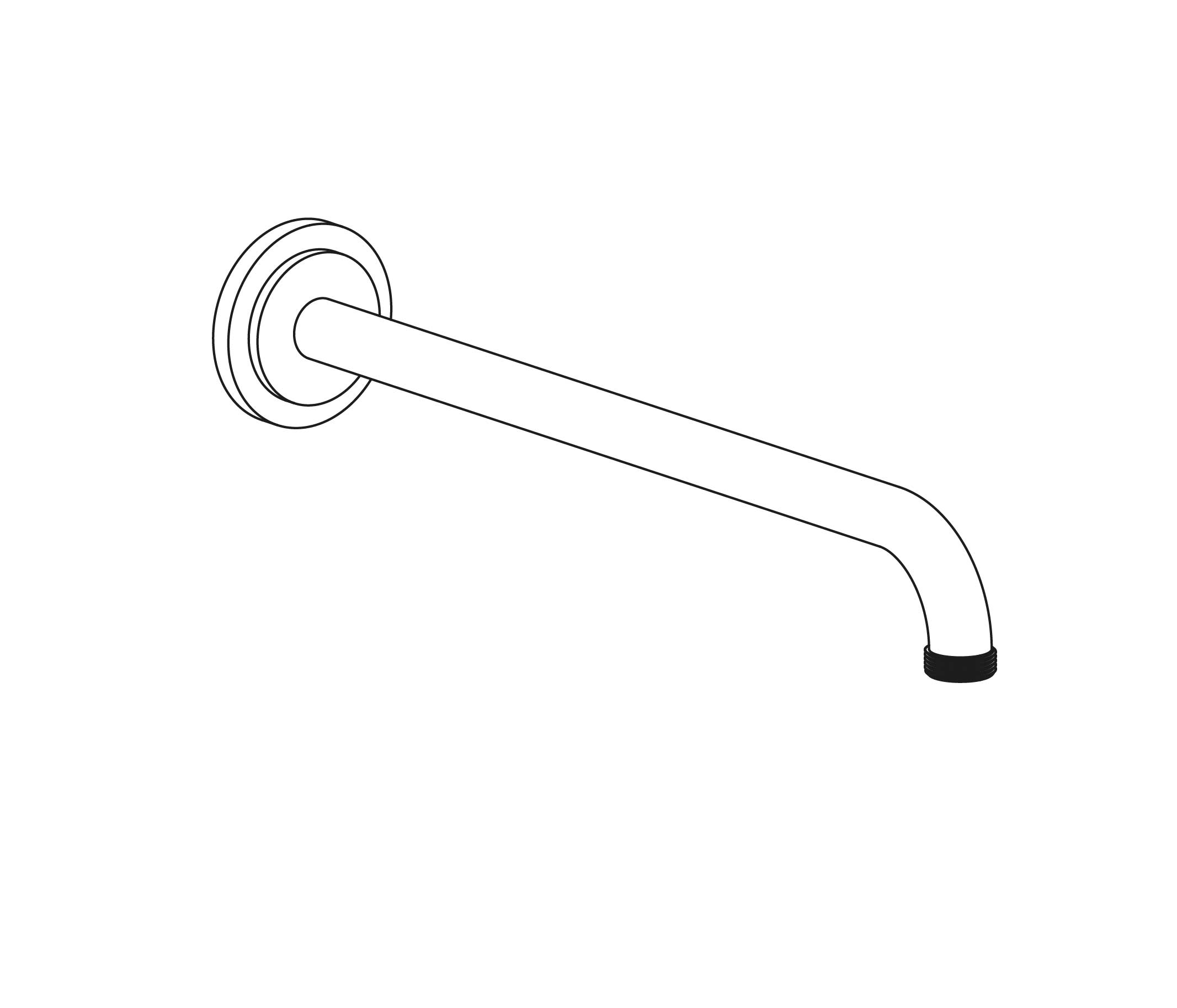 C19-2W301 Wall mounted shower arm 300mm