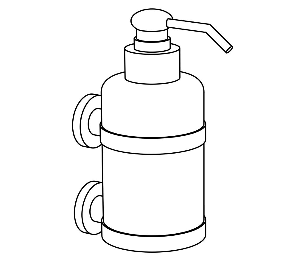 C22-530 Wall mounted soap dispenser