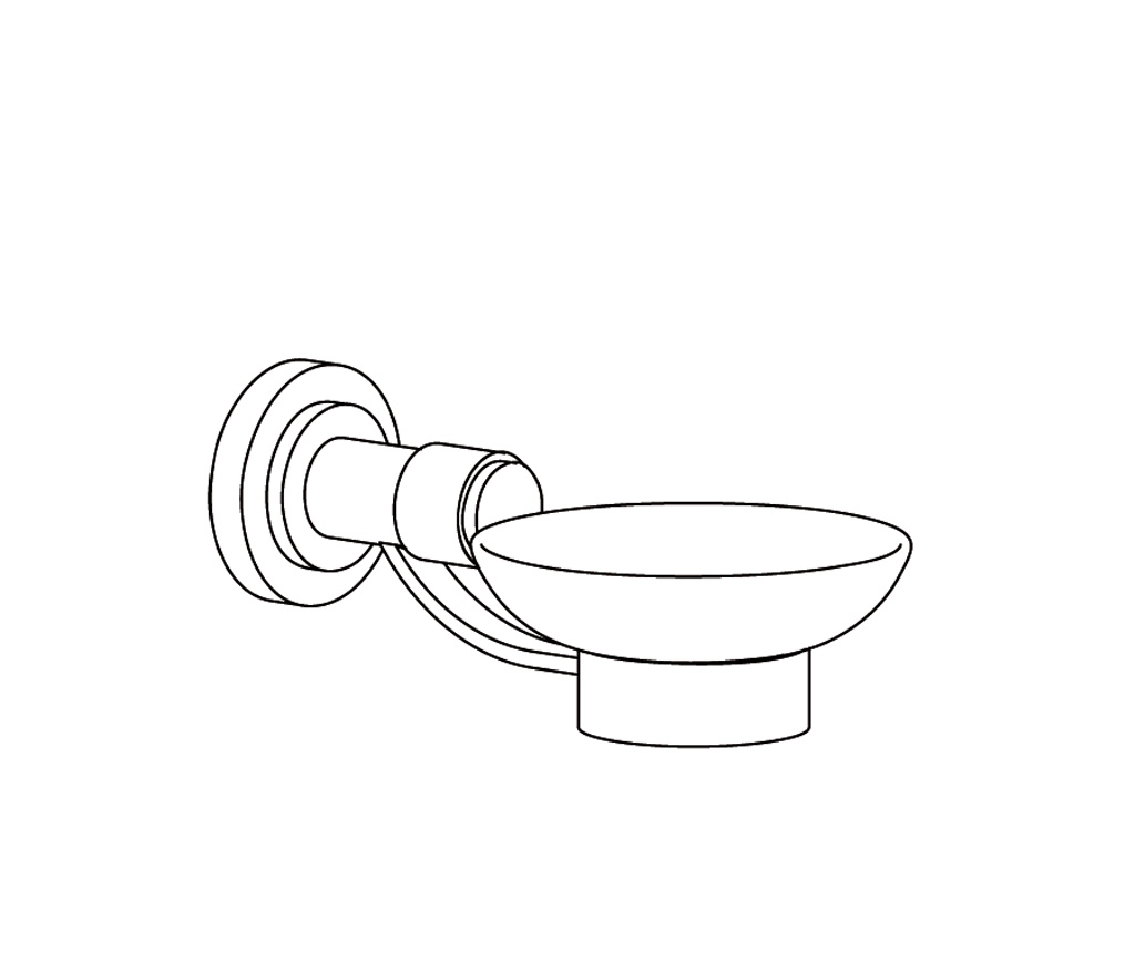 C32-515 Wall mounted soap dish holder