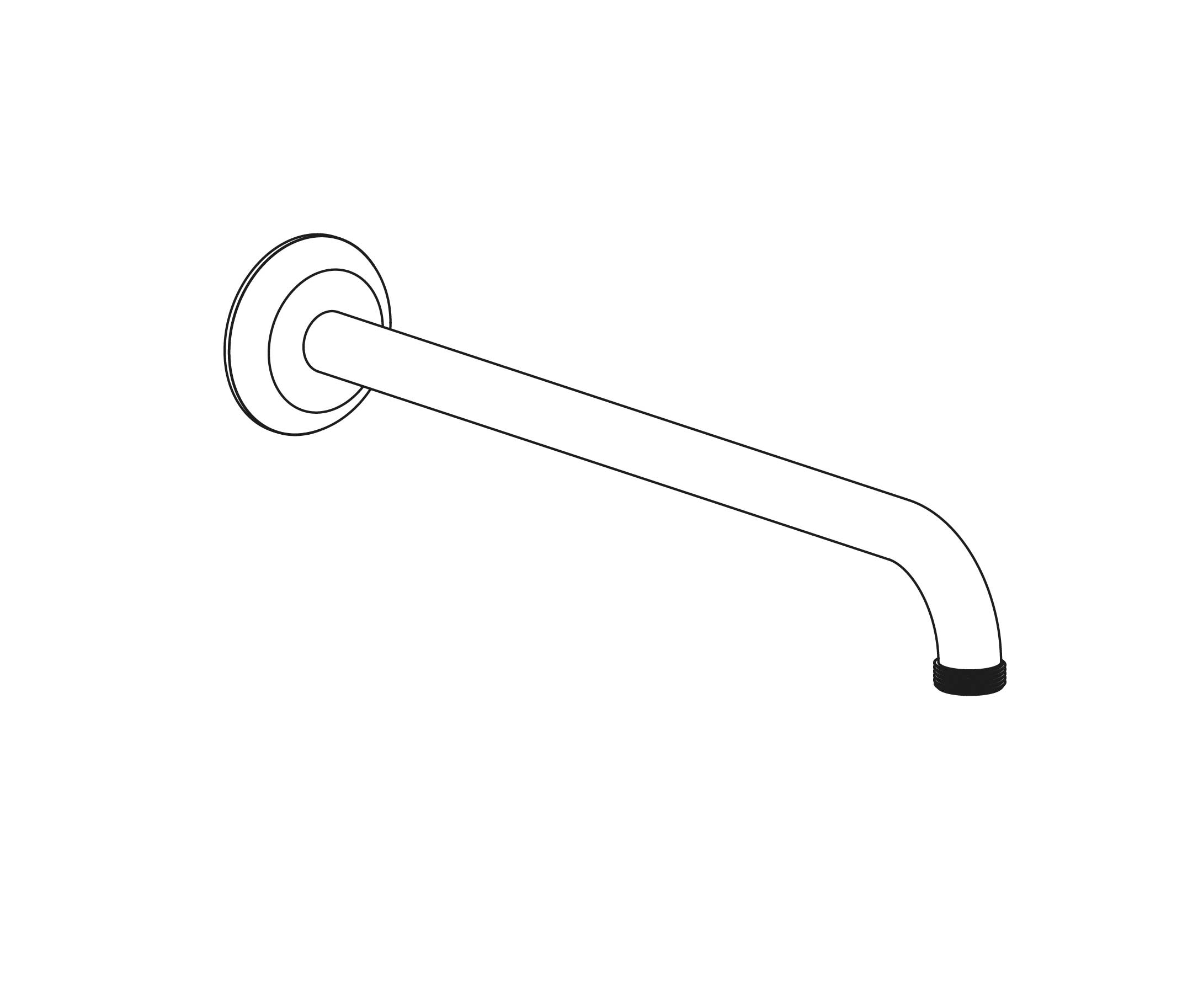 C34-2W301 Wall mounted shower arm 300mm