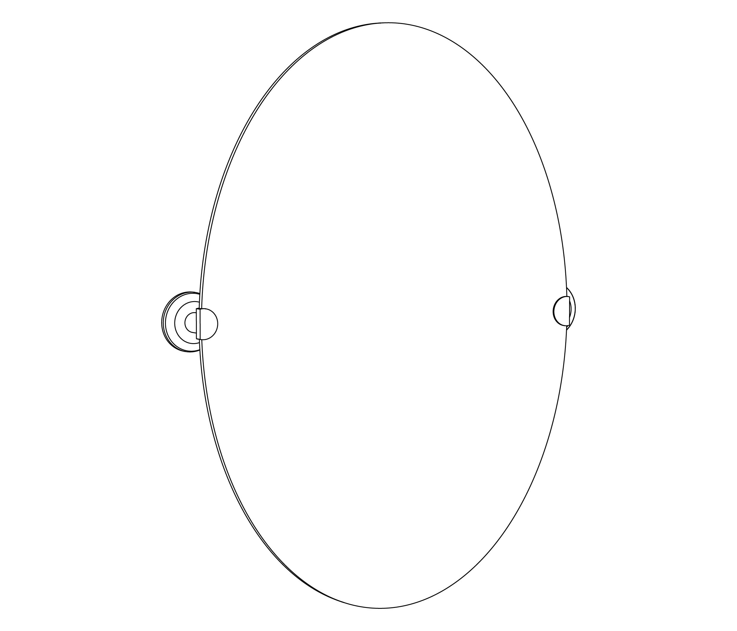 C34-506 Miroir oval