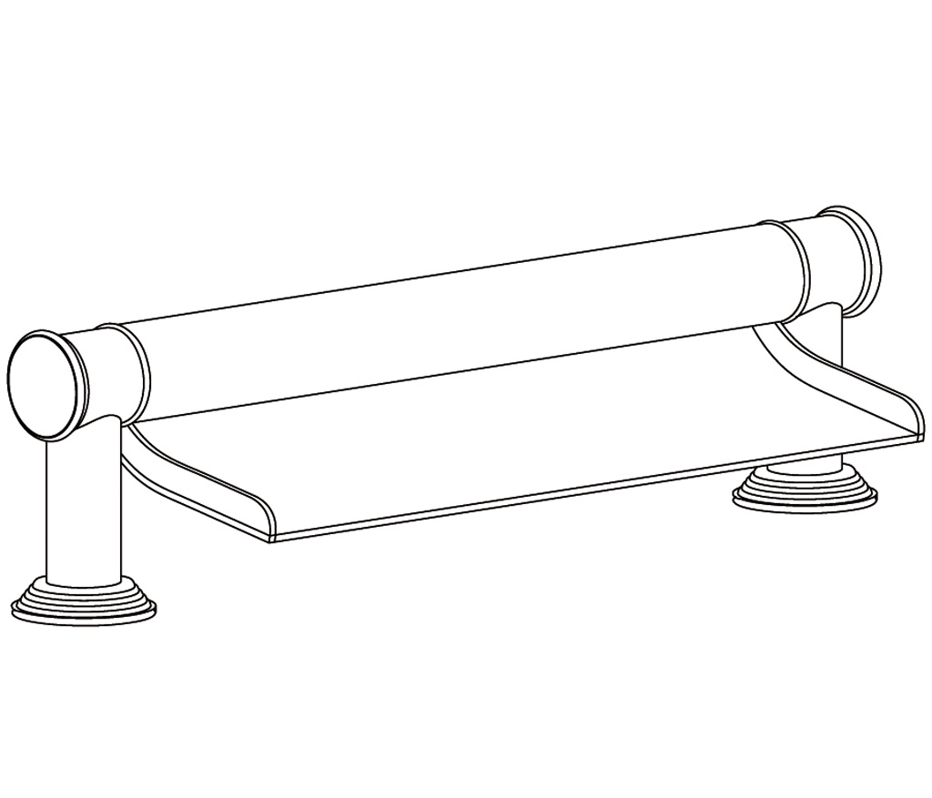 C37-3WF1 Bec de bain « Cascade »