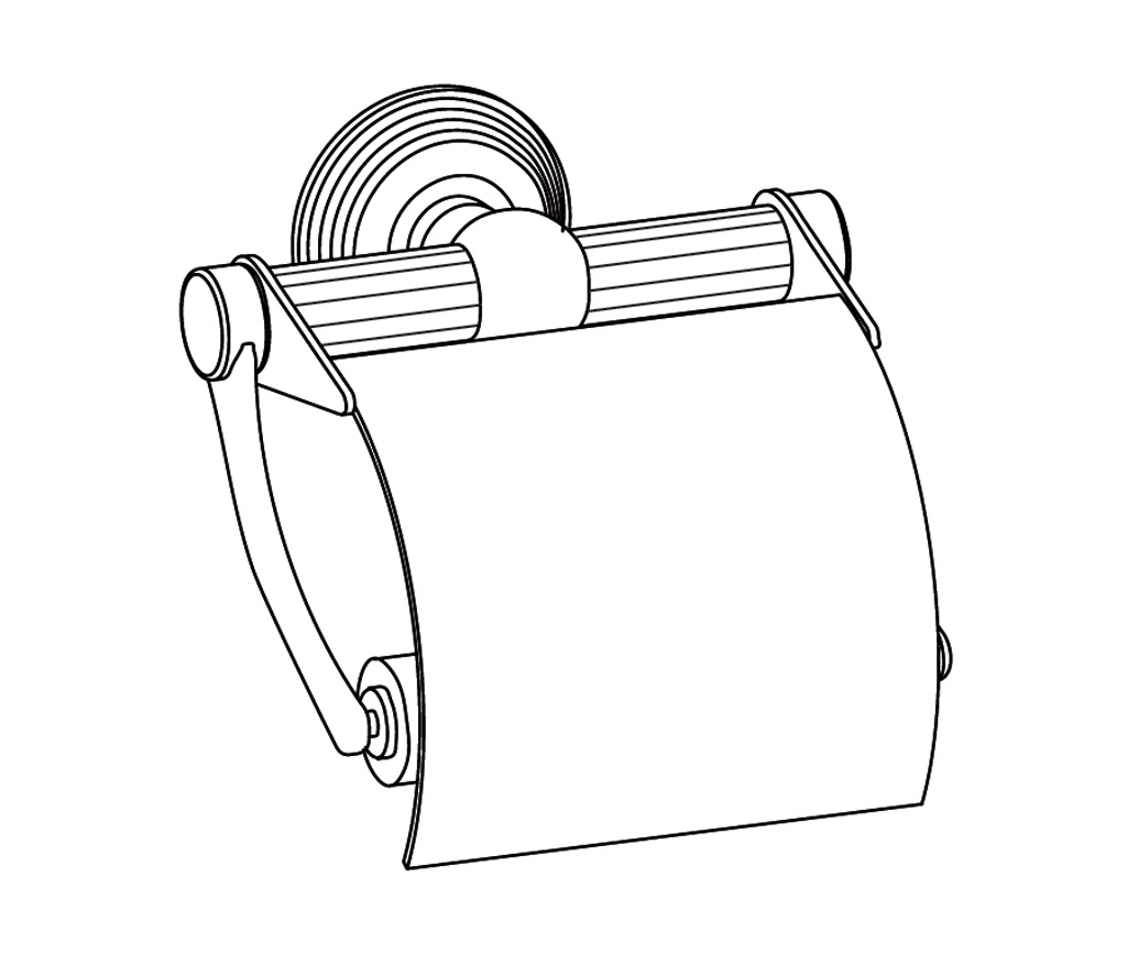 C37-503 Porte-rouleau avec couvercle