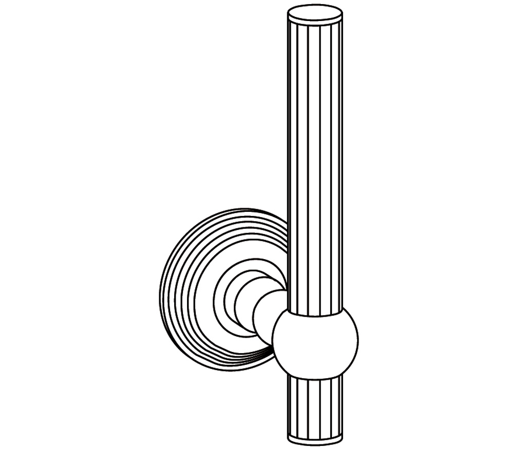 C37-505 Wall mounted reserve roll holder