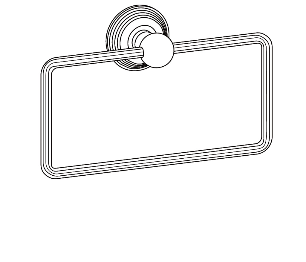 C37-511 Wall mounted towel holder