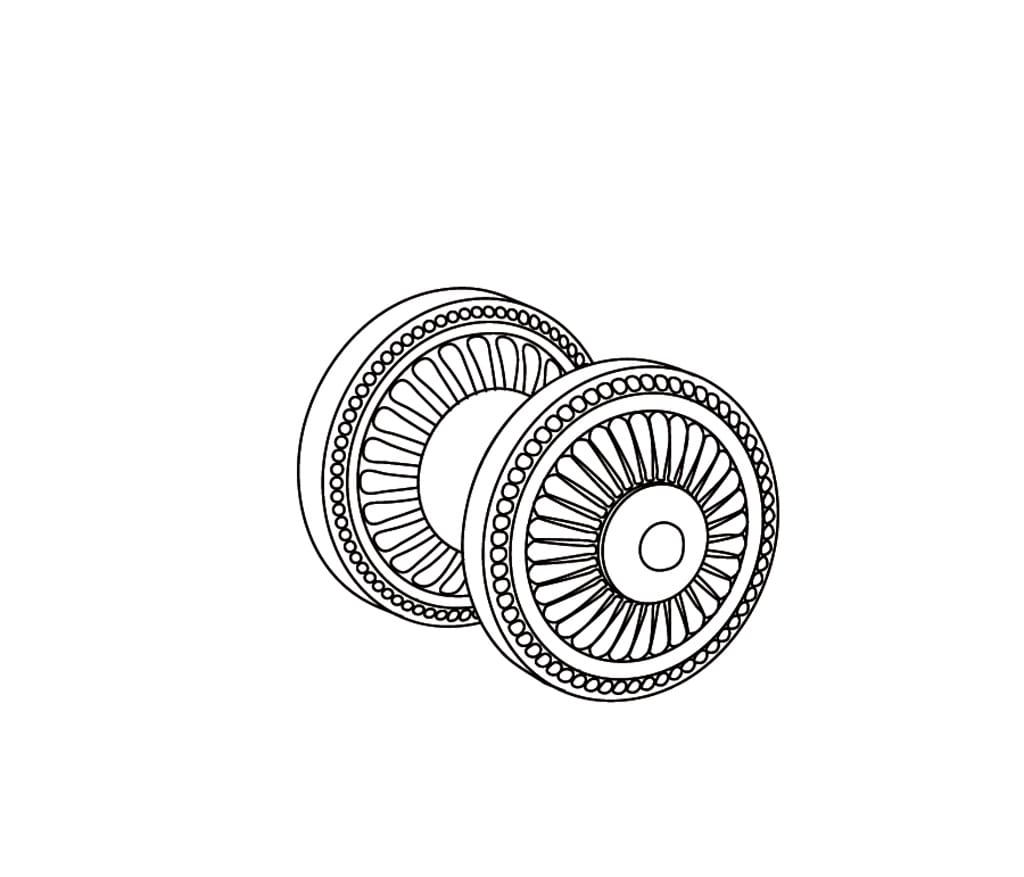 C40-228C Robinet d’arrêt 1/2″ encastré mural
