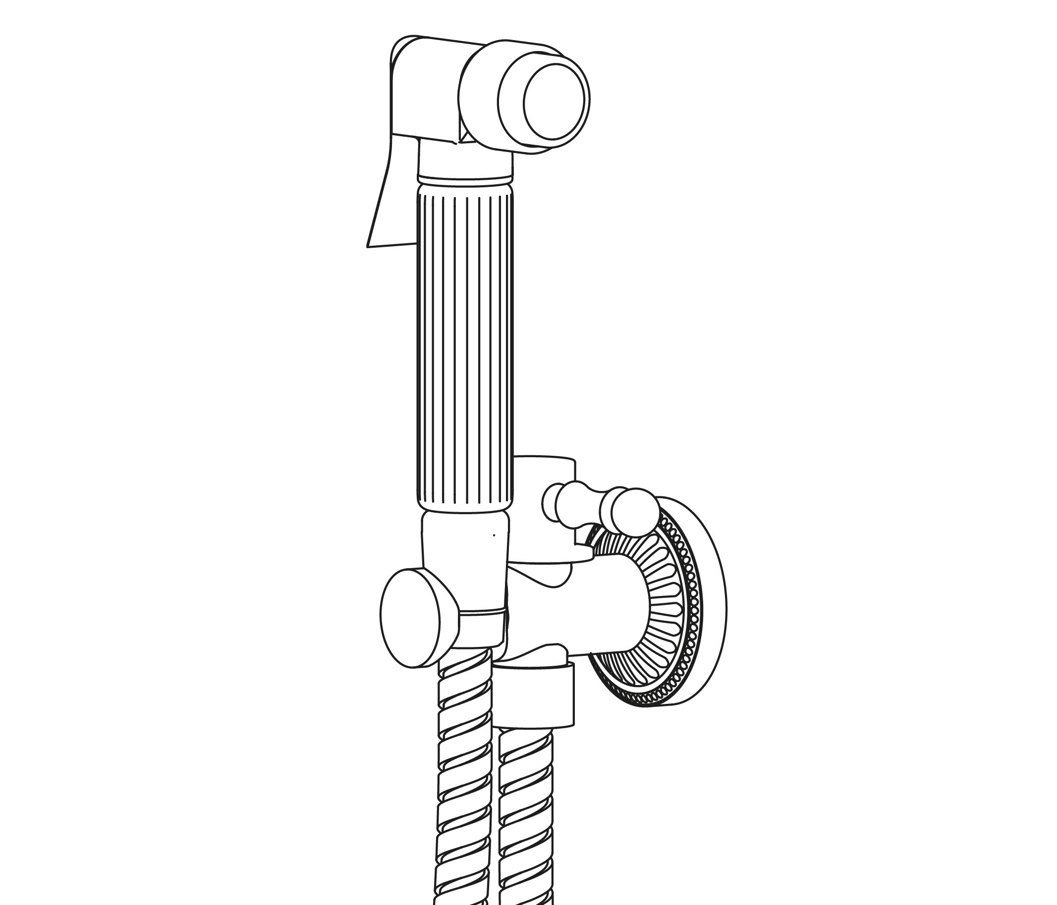 C40-4240 Hygienic shower