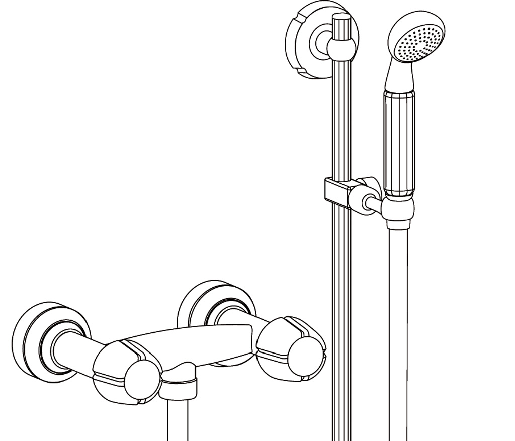 C41-2202 Mélangeur de douche