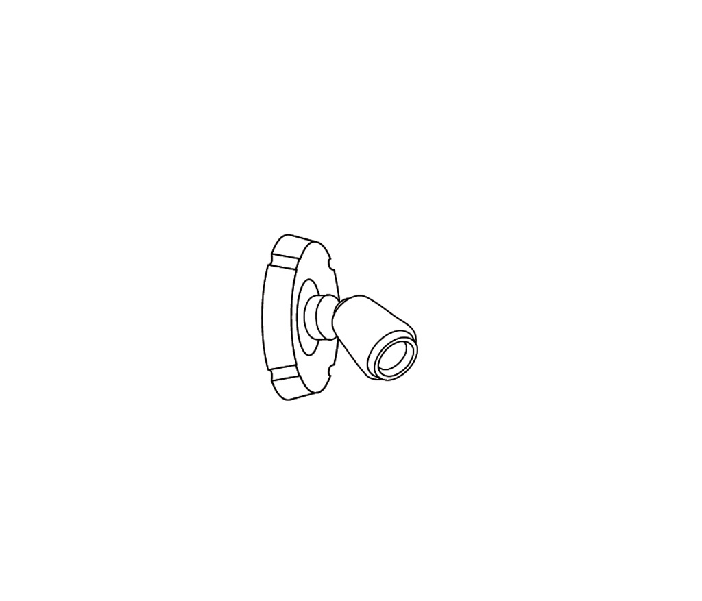 C41-2416 Body jet with ball joint