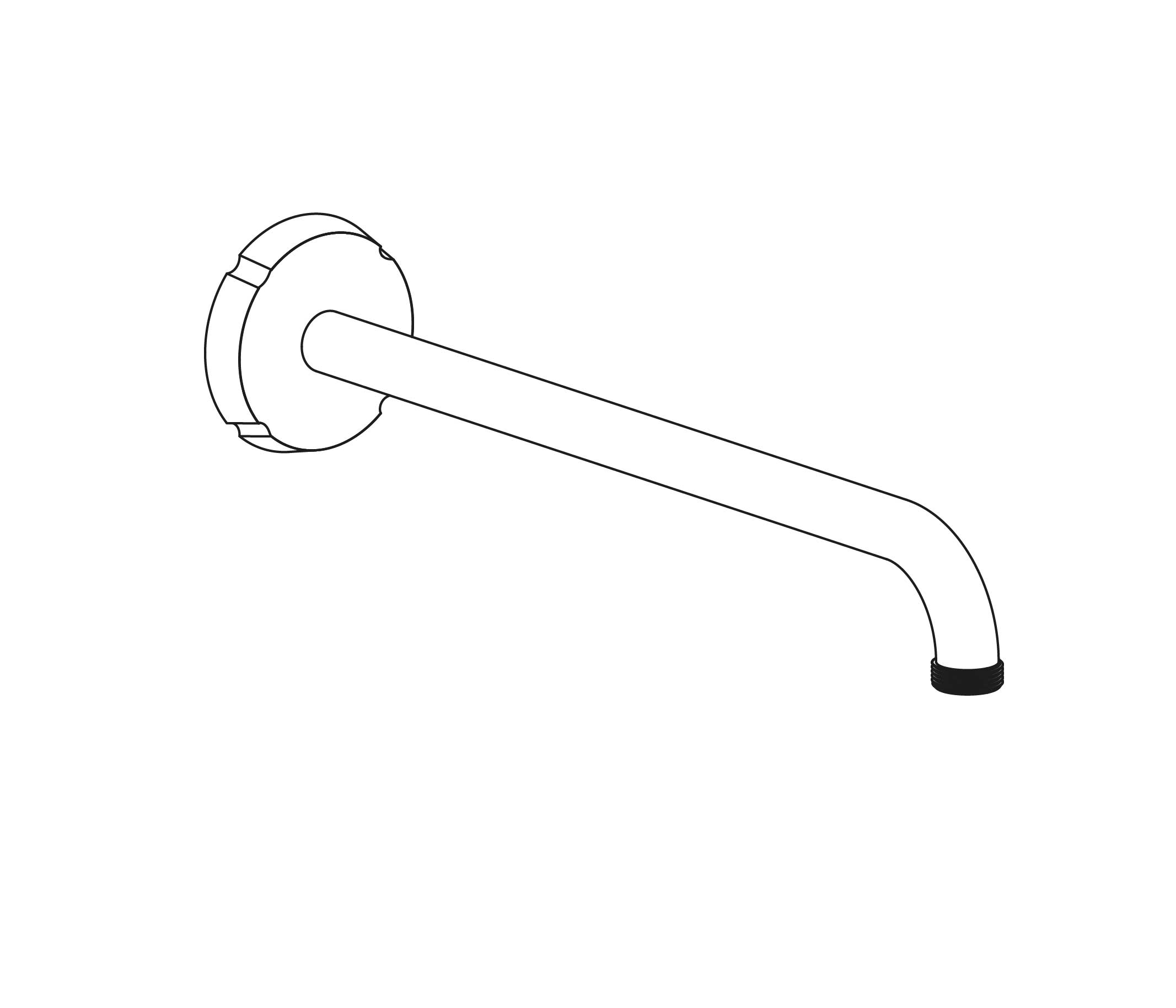C41-2W301 Wall mounted shower arm 300mm