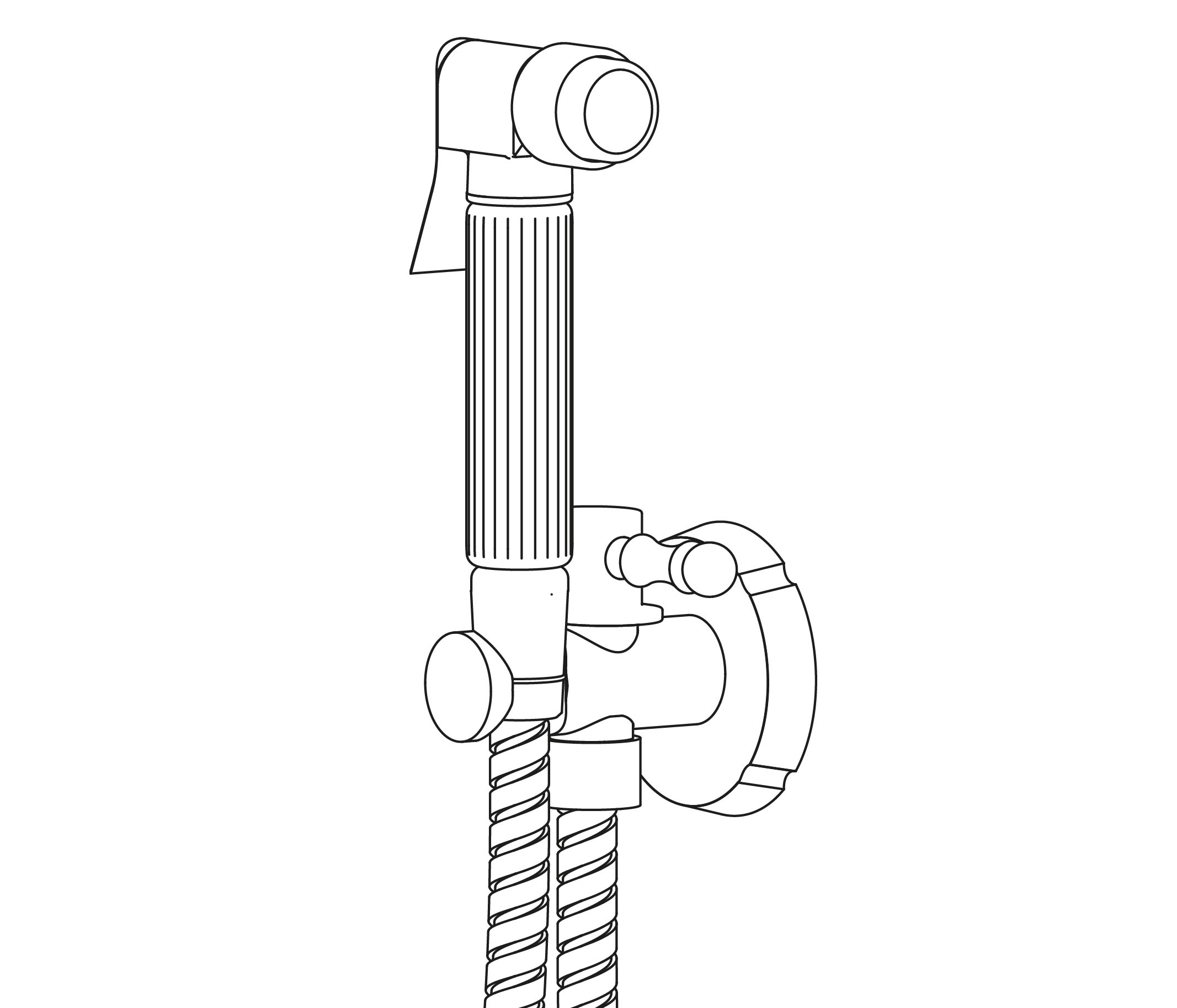 C41-4240 Hygienic shower