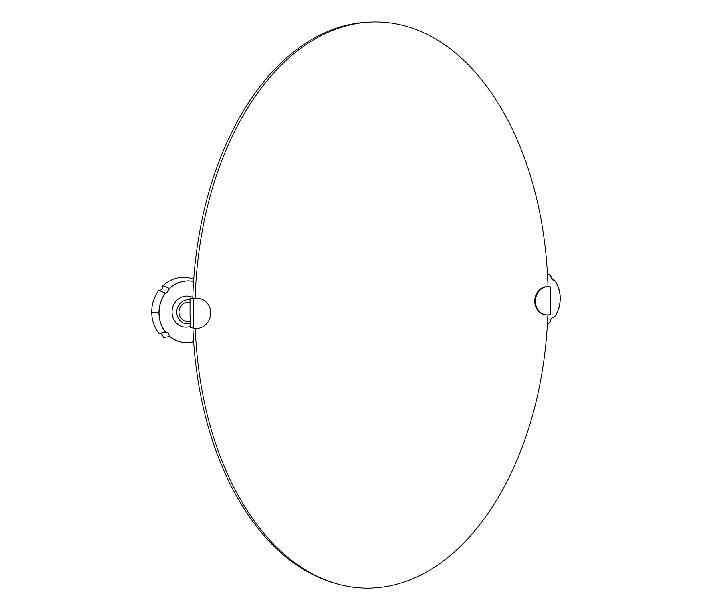 C41-506 Miroir oval