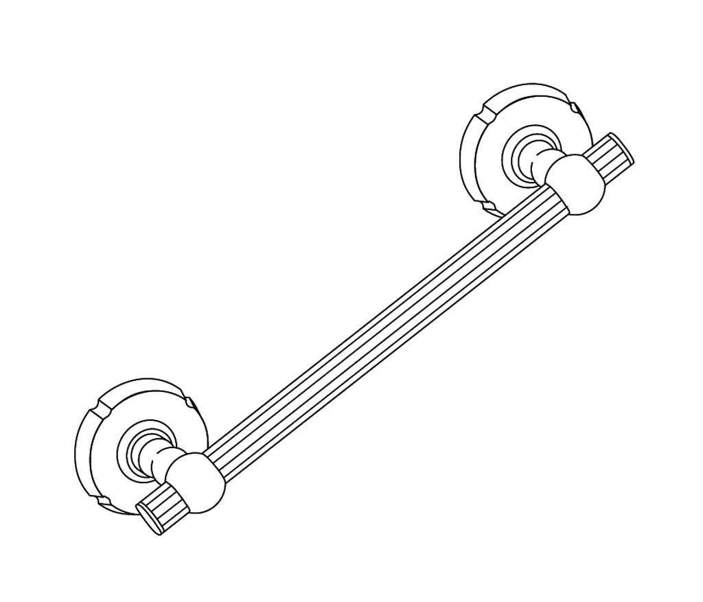 C41-512 Grab bar, L. 30cm