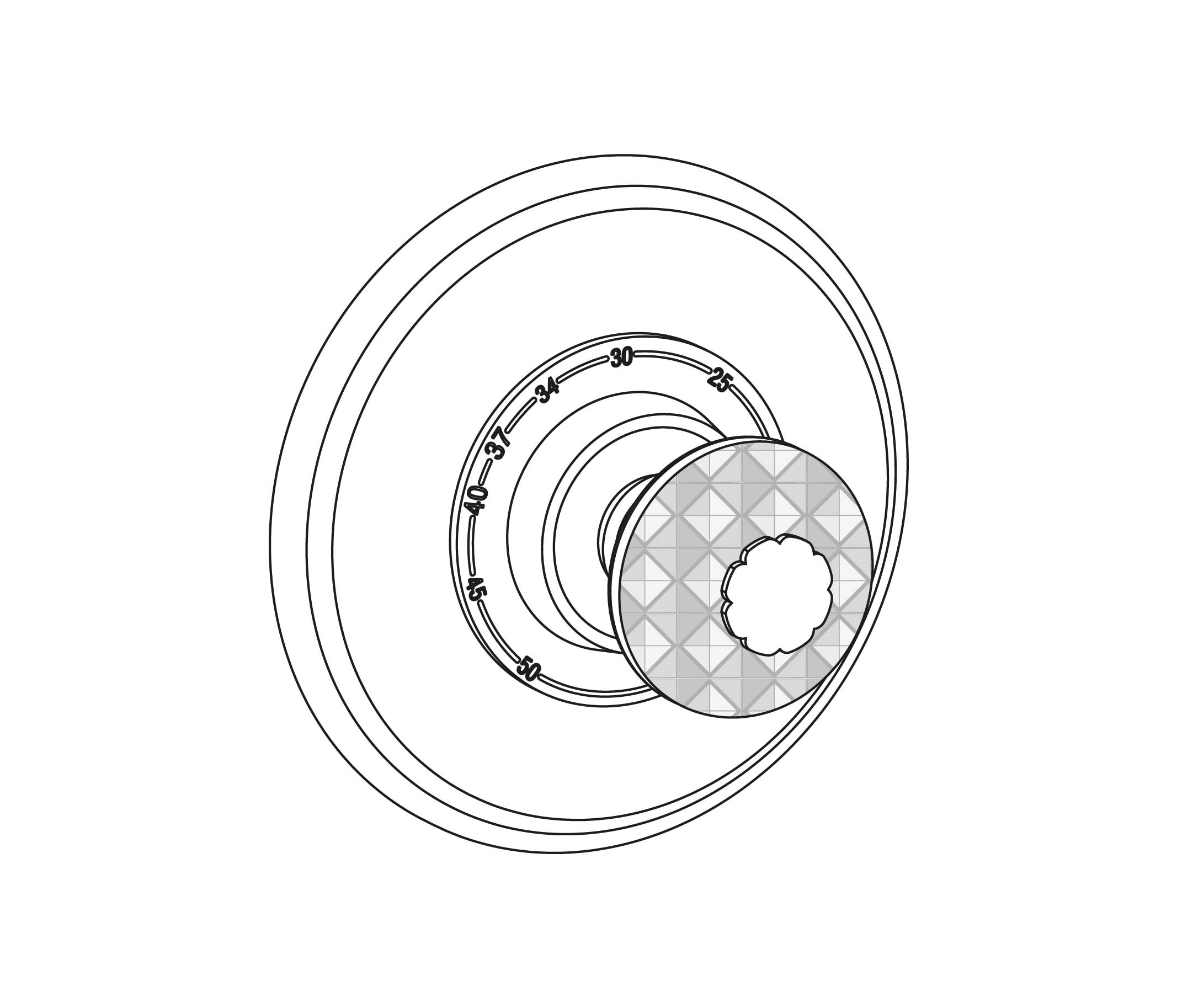 C46-2R1 Round trim set for T1 & T2