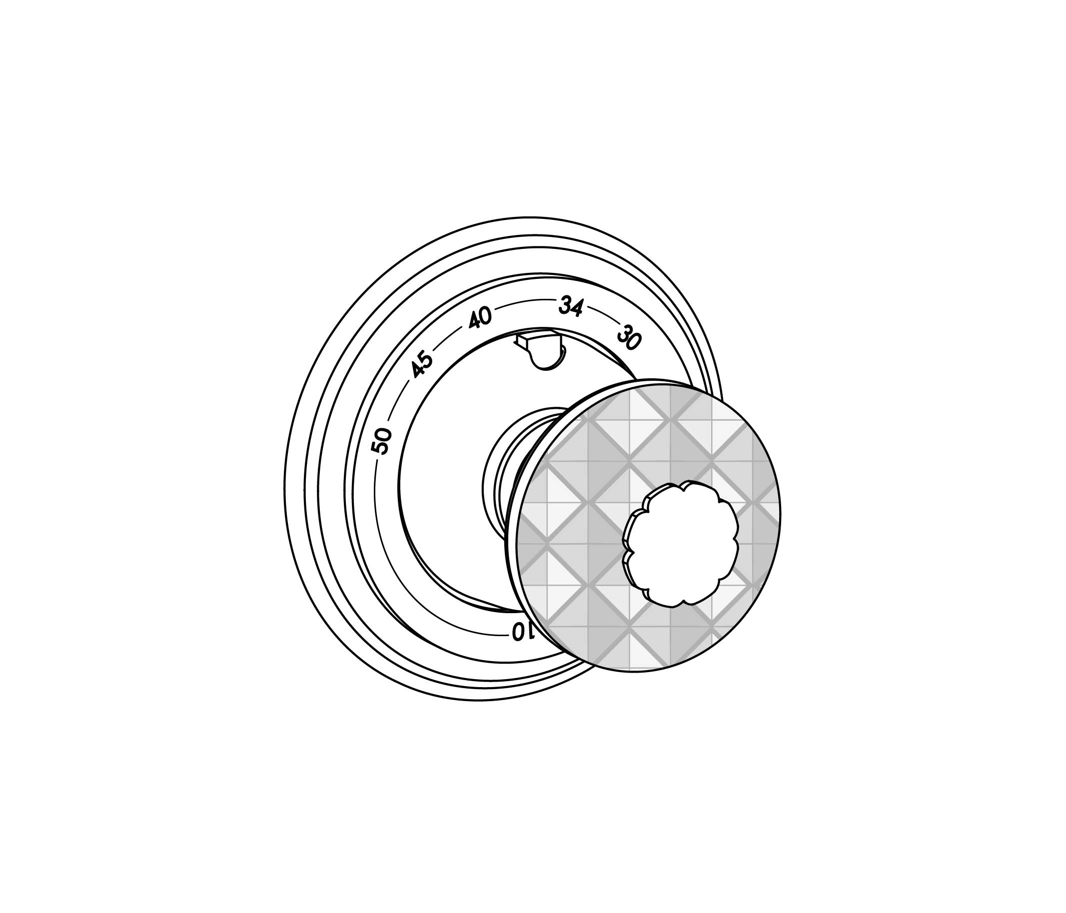 C46-4R0 Round trim set for T0