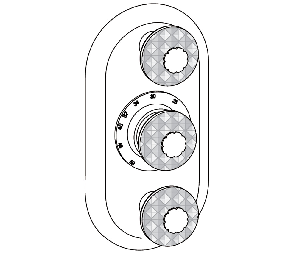 C47-2R22 Habillage ovale pour T22