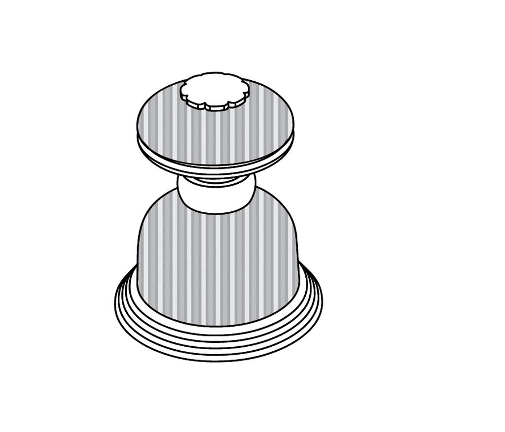 C50-126C Robinet d’alimentation 1/2″ sur gorge F