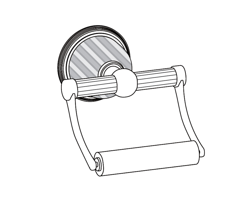 C50-504 Porte-rouleau sans couvercle