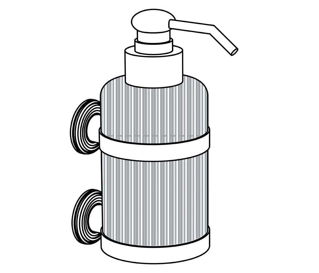 C50-532 Wall mounted soap dispenser