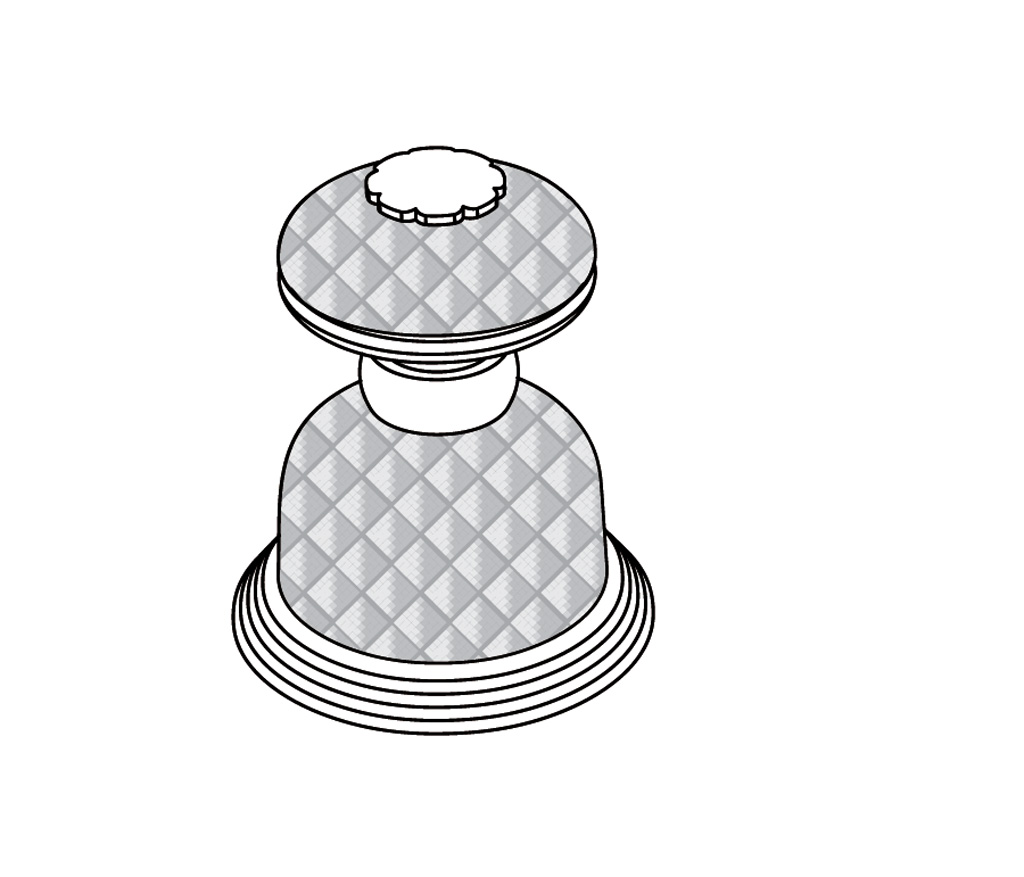 C53-126H Robinet d’alimentation 1/2″ sur gorge C