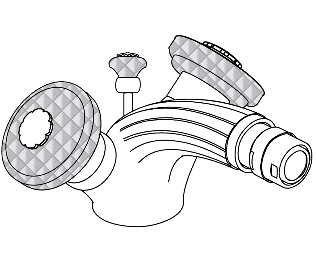 C53-4101 Monotrou bidet