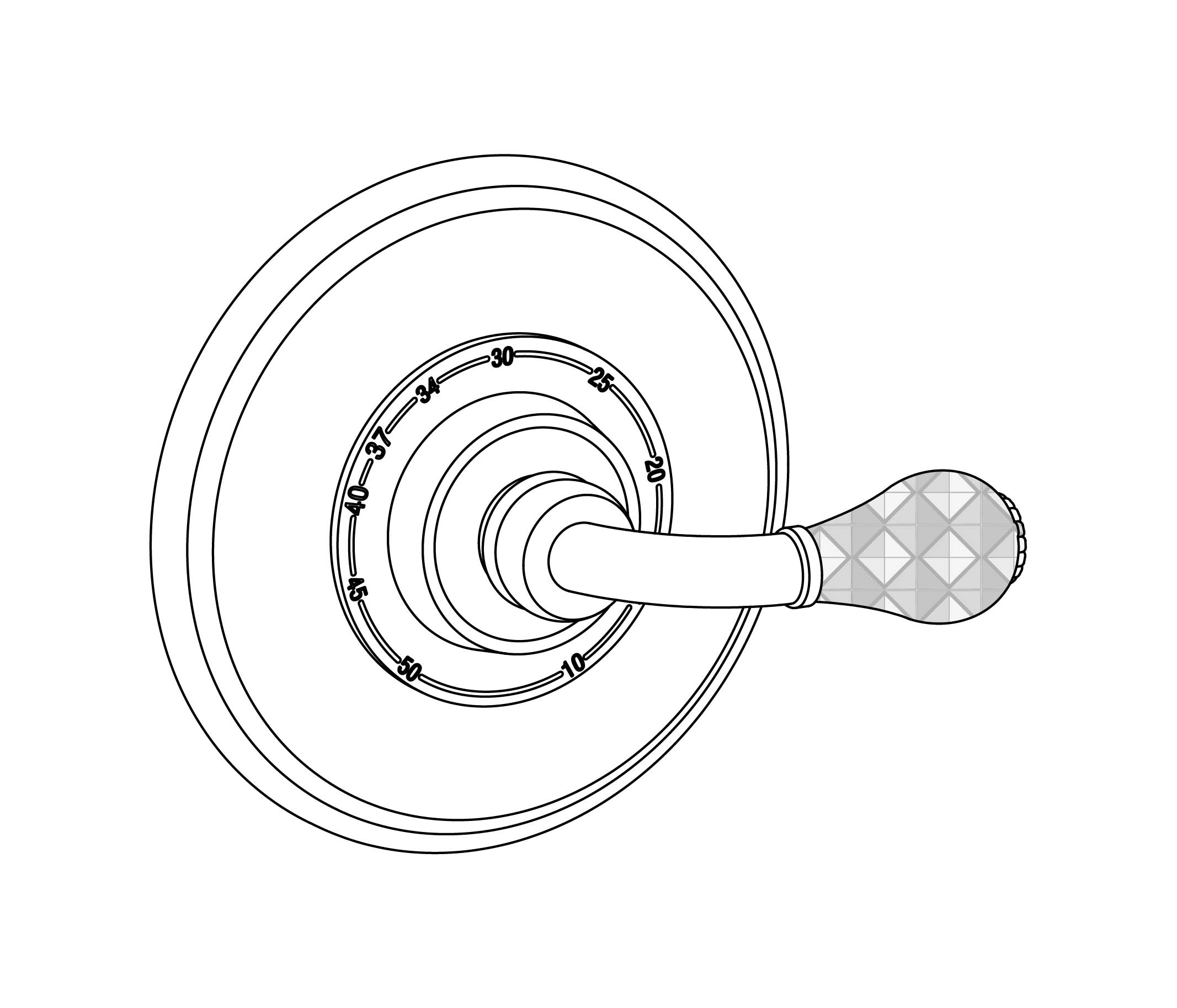 C56-2R1 Round trim set for T1 & T2