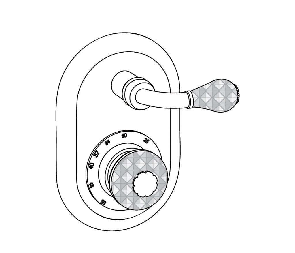 C56-2R21 Habillage ovale pour T21