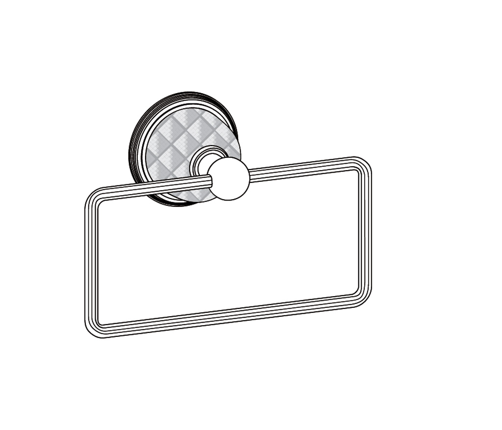 C62-511 Wall mounted towel holder