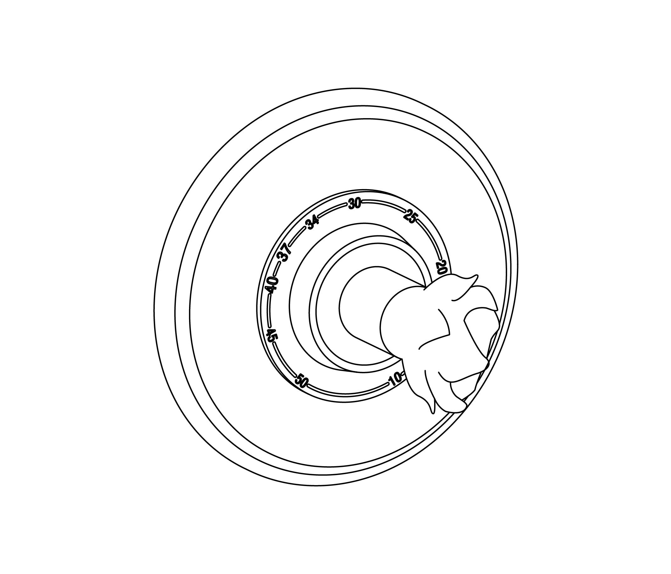 C65-2R1 Habillage rond pour T1 & T2