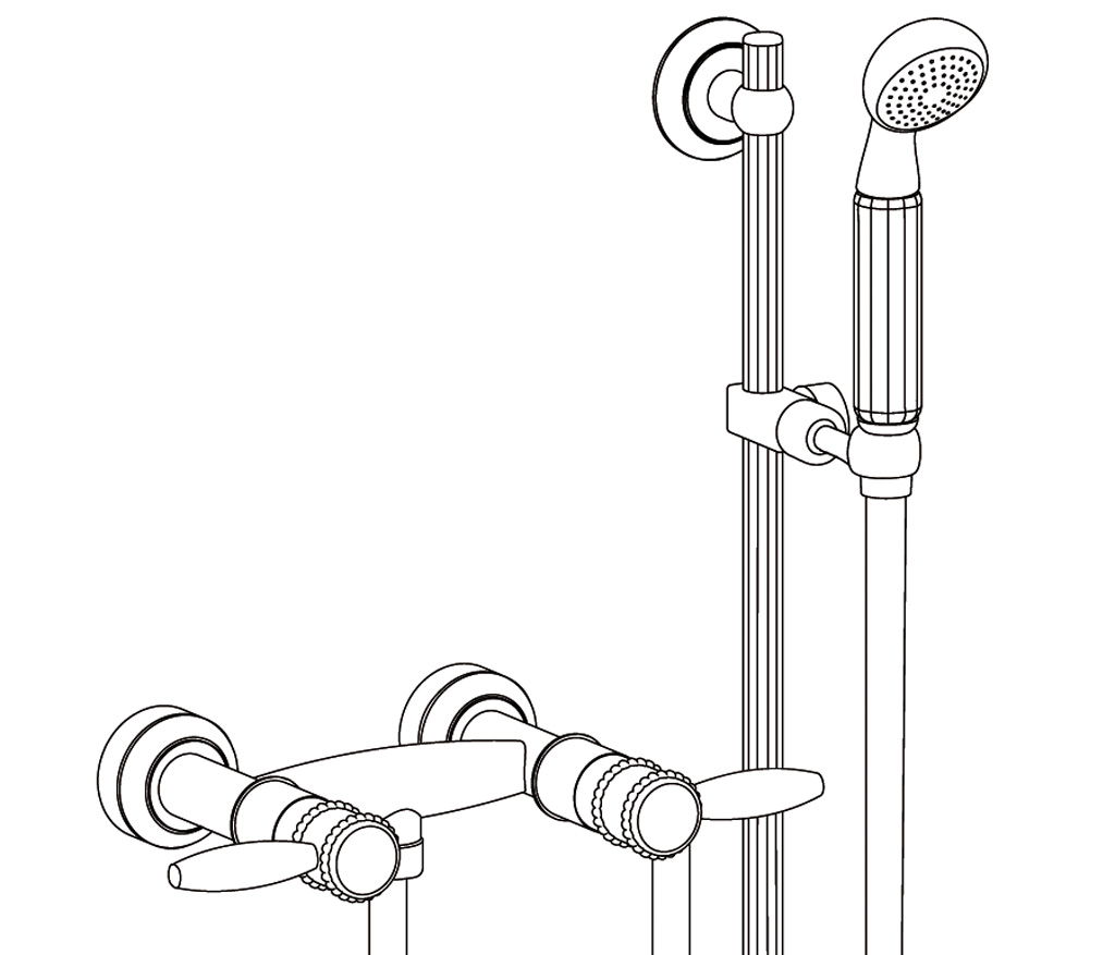 C66-2202 Mélangeur de douche