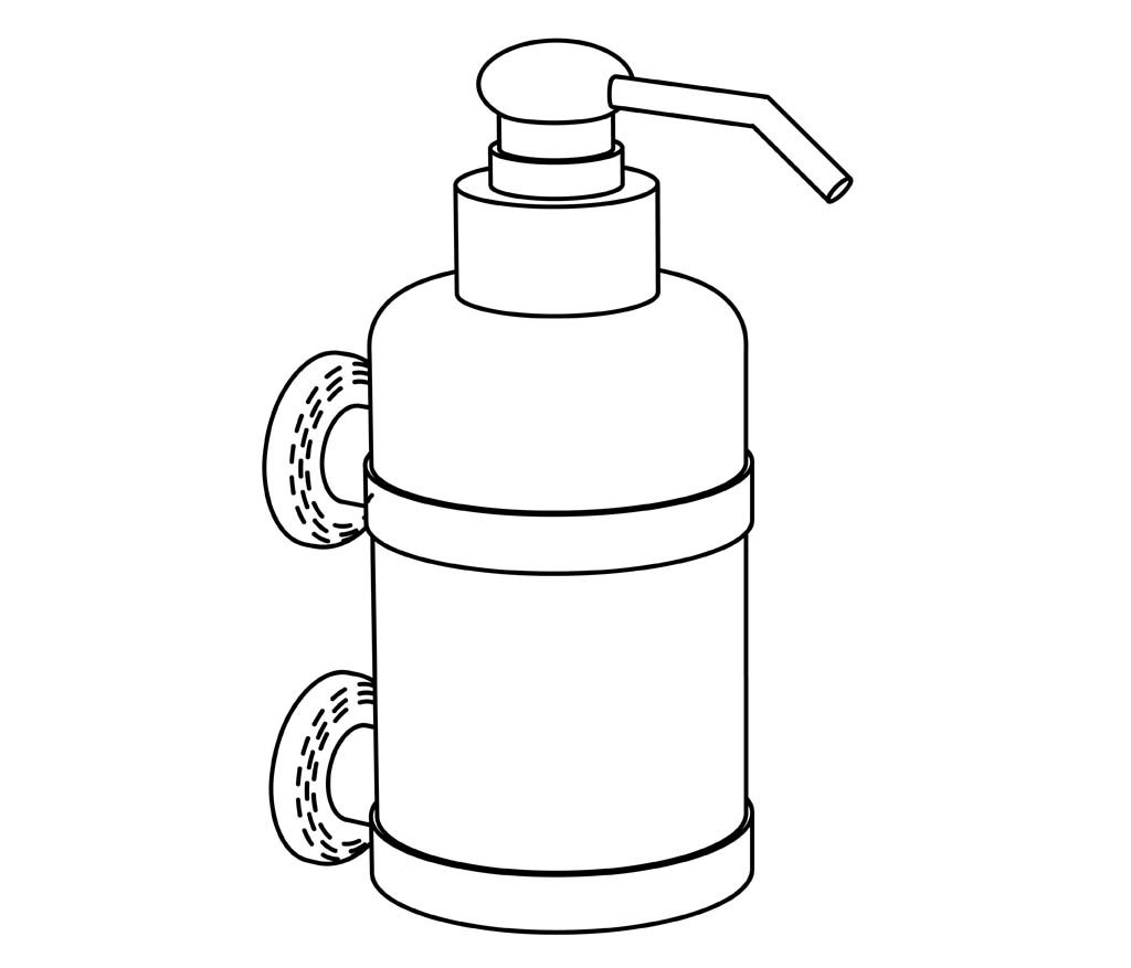 C67-530 Wall mounted soap dispenser