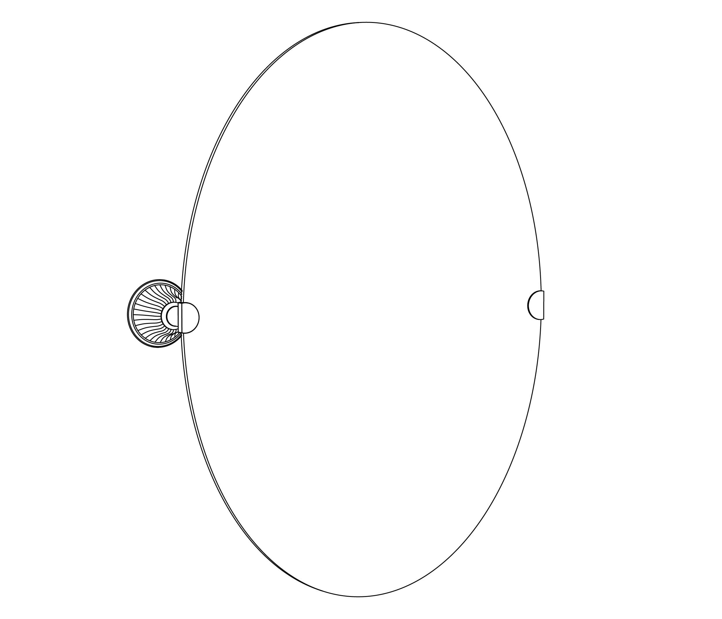 C69-506 Oval mirror