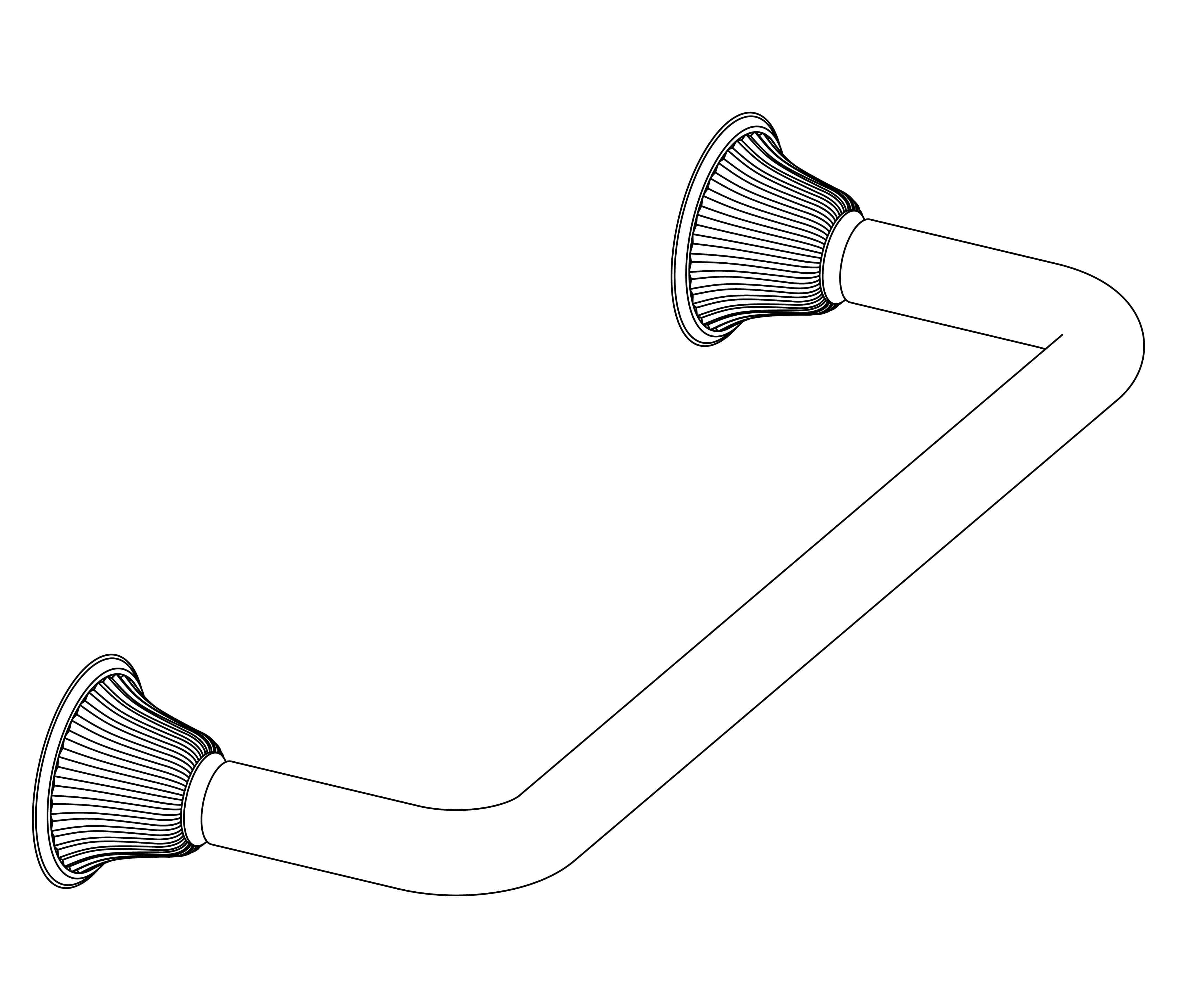 C69-513 Grab bar, L. 40cm