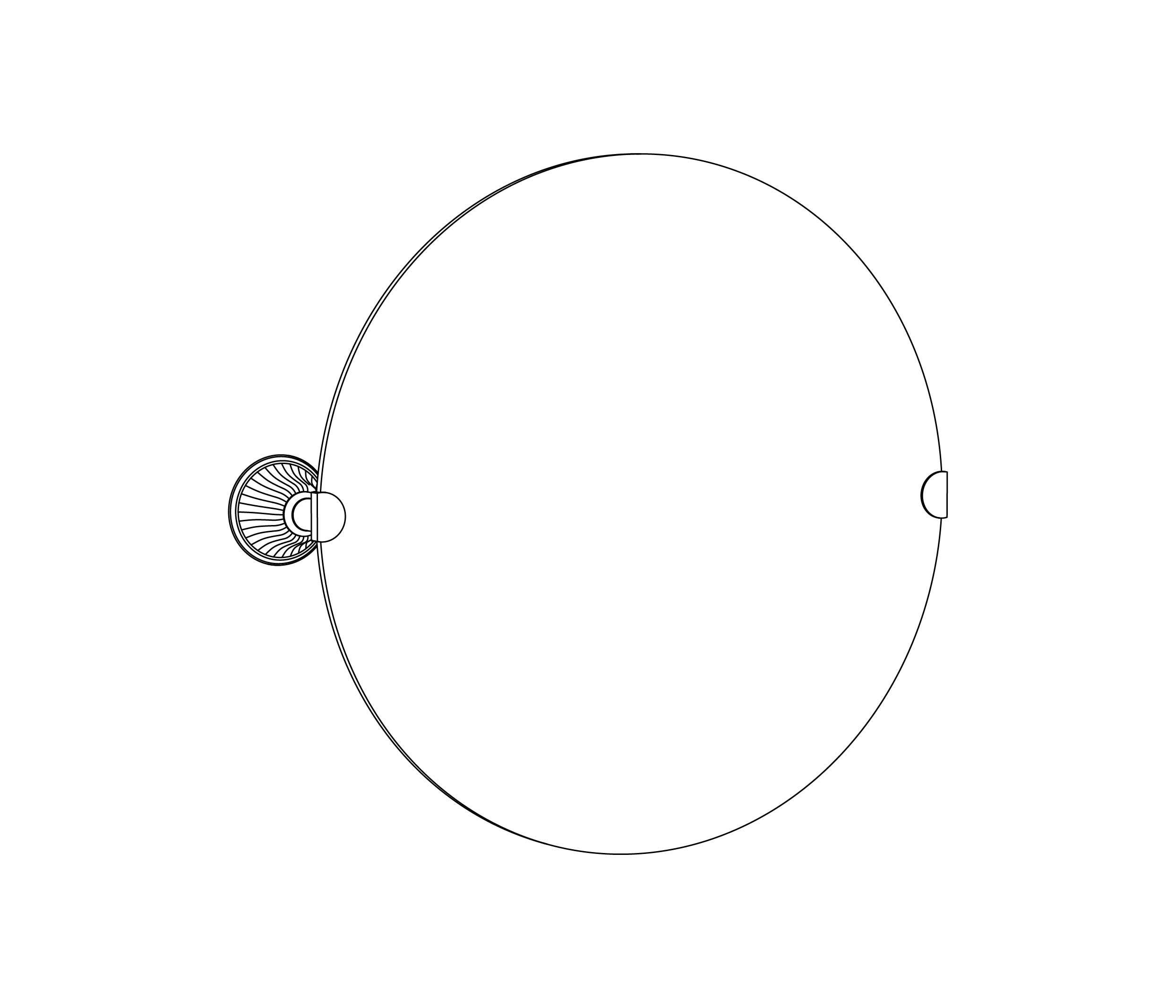 C69-536 Miroir rond