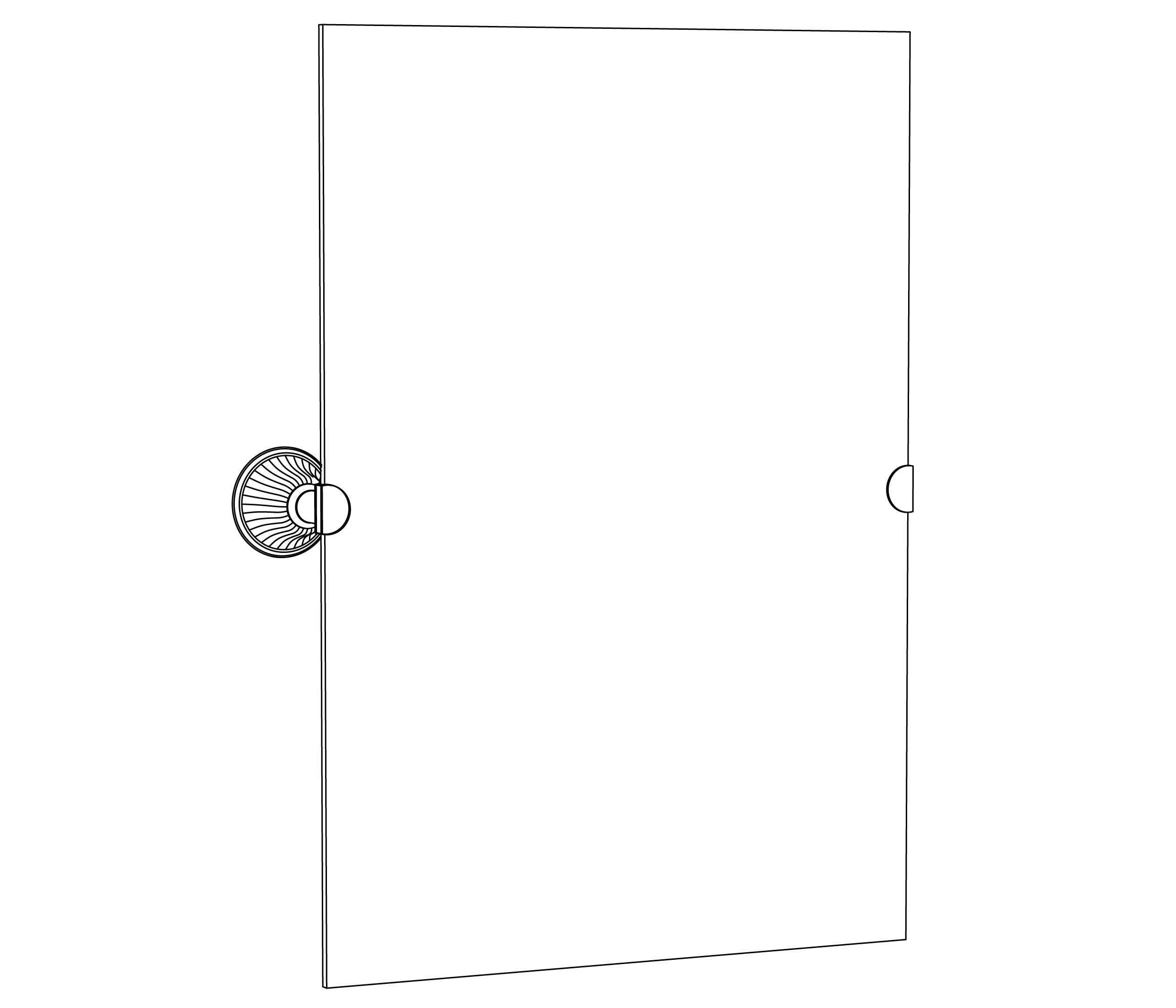 C69-539 Rectangular mirror 60x42cm