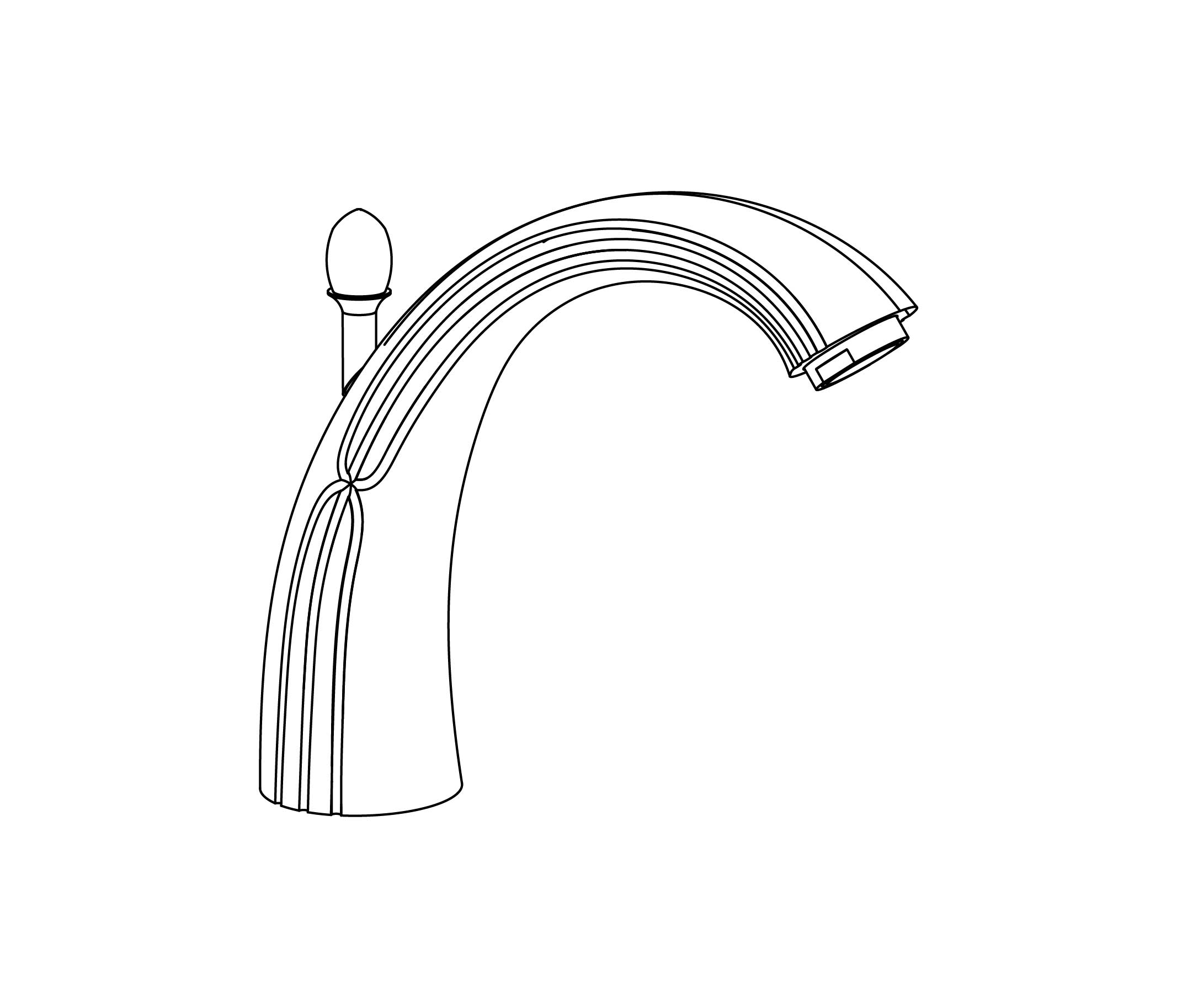 C71-1S2 Basin spout, rim mounted