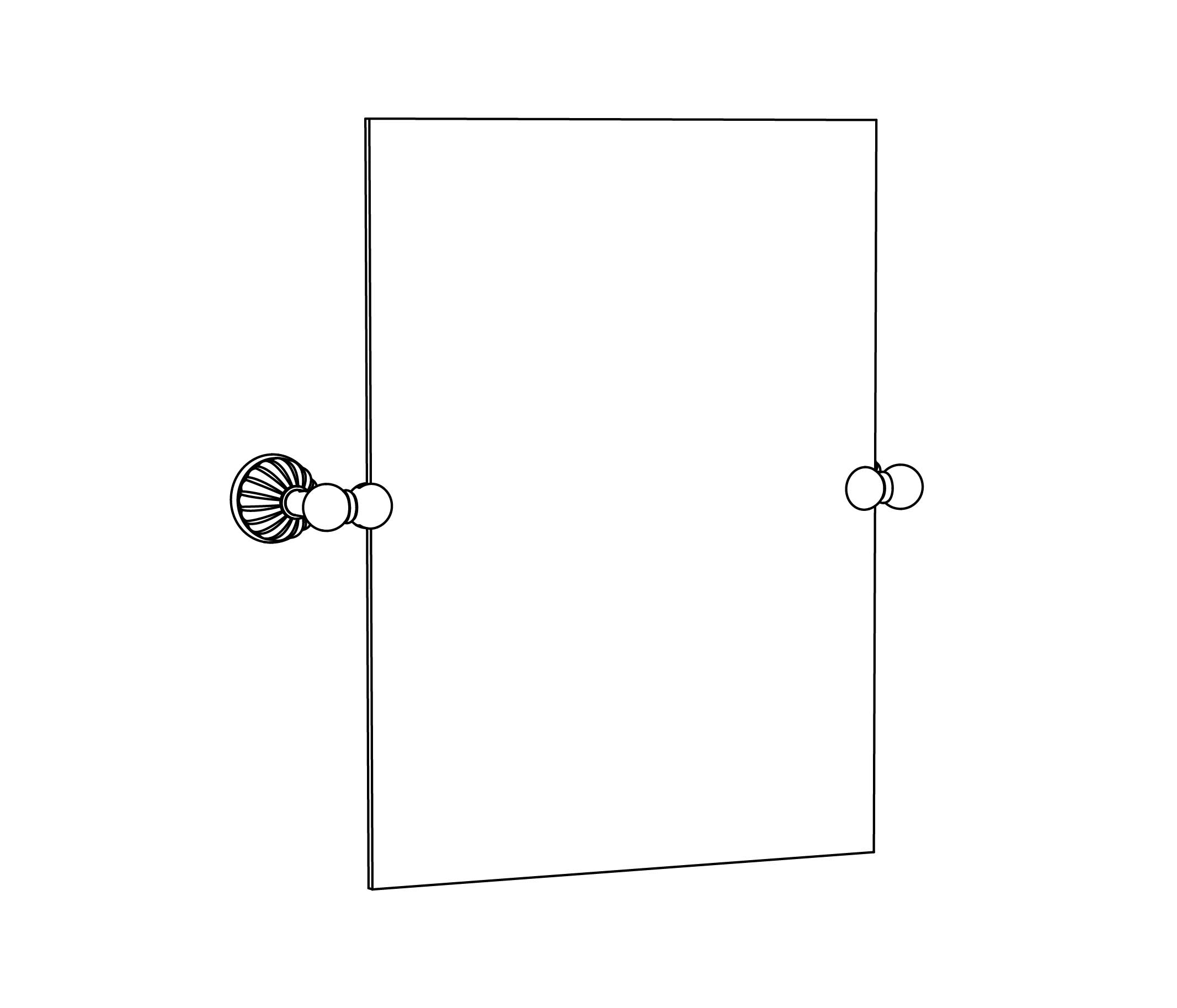 C71-538 Miroir rectangulaire 48 x 36 cm