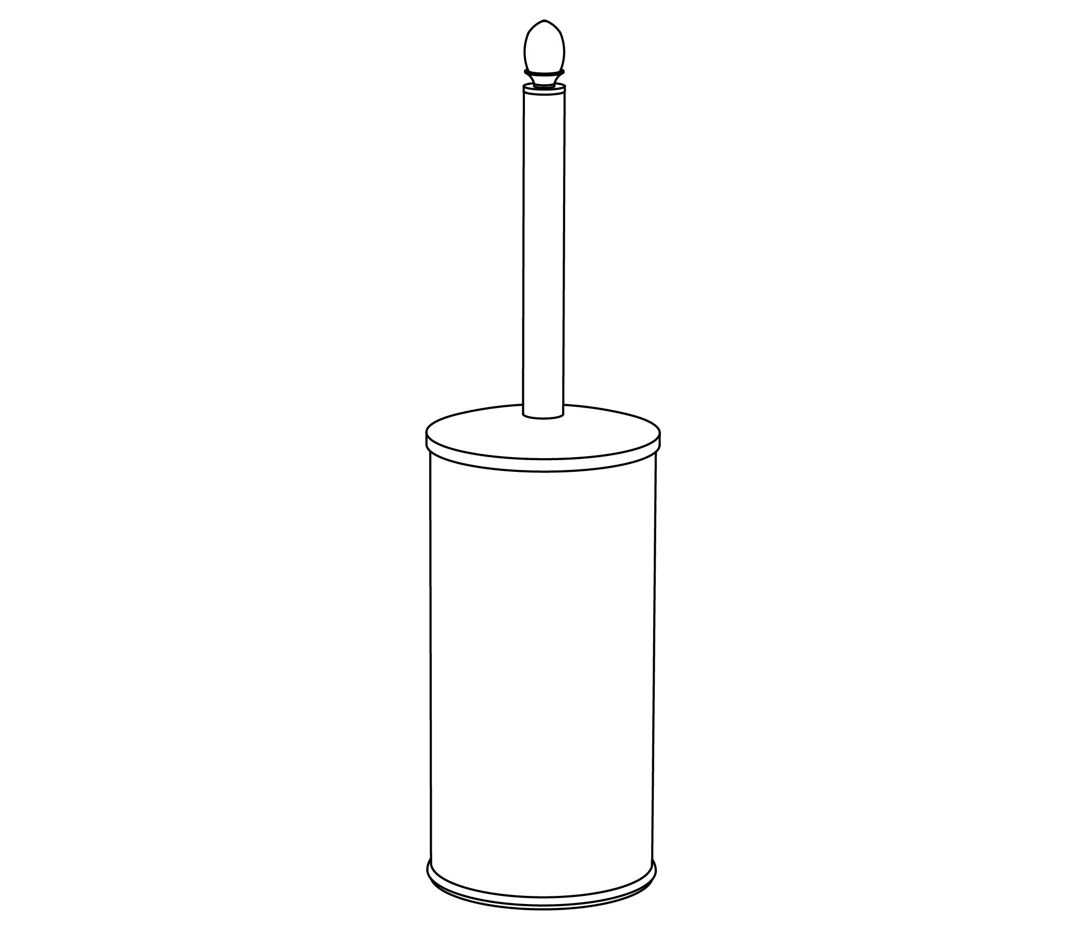 C71-596 Free-standing brush holder